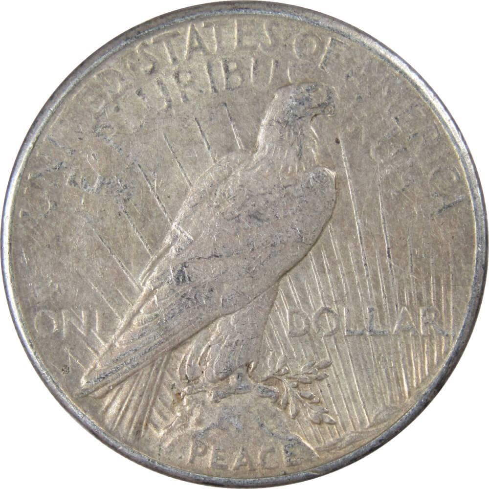 1923 S Peace Dollar XF EF Extremely Fine 90% Silver $1 US Coin Collectible