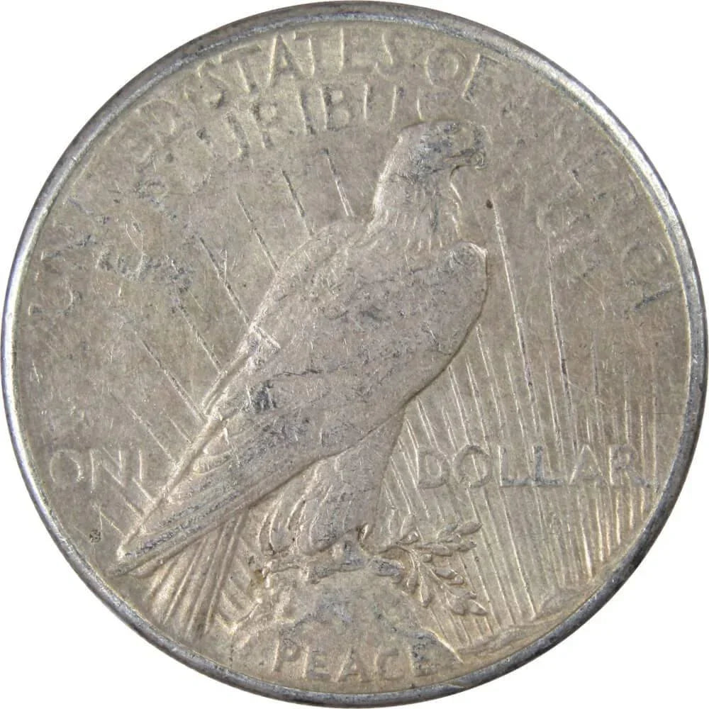 1923 S Peace Dollar XF EF Extremely Fine 90% Silver $1 US Coin Collectible
