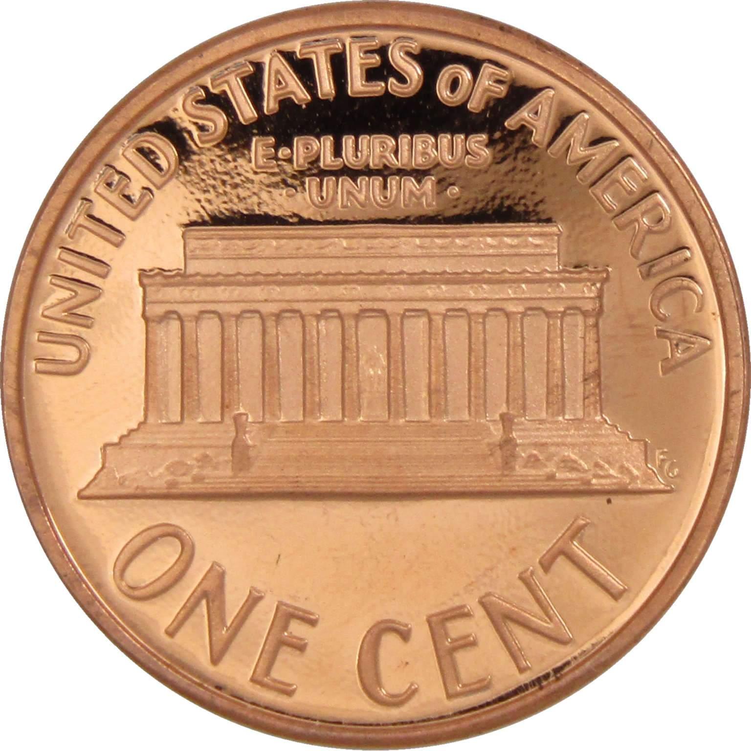 1987 S Lincoln Memorial Cent Choice Proof Penny 1c Coin Collectible