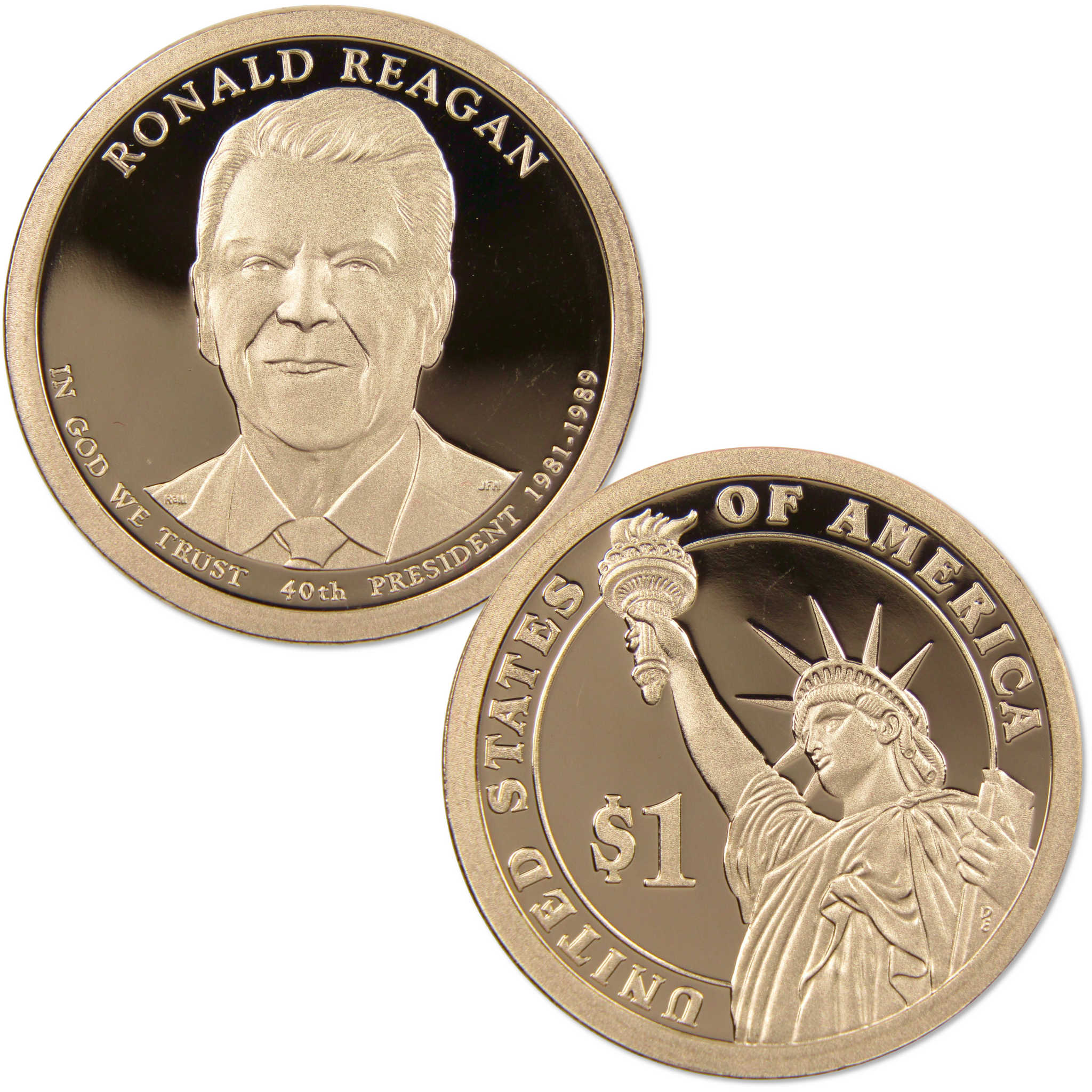 2016 S Presidential Dollar 3 Coin Set Choice Proof $1 US Collectible