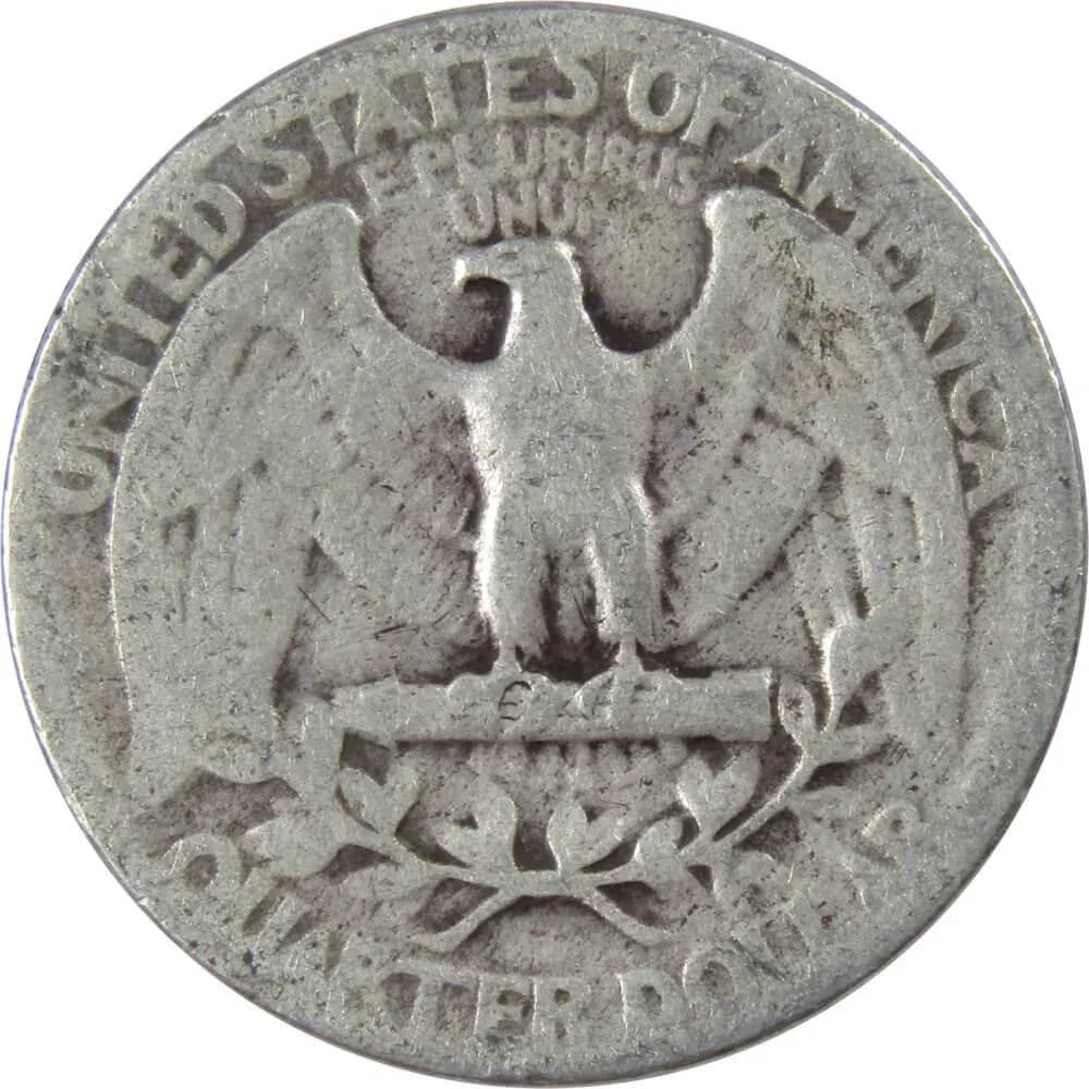 1936 Washington Quarter G Good 90% Silver 25c US Coin Collectible