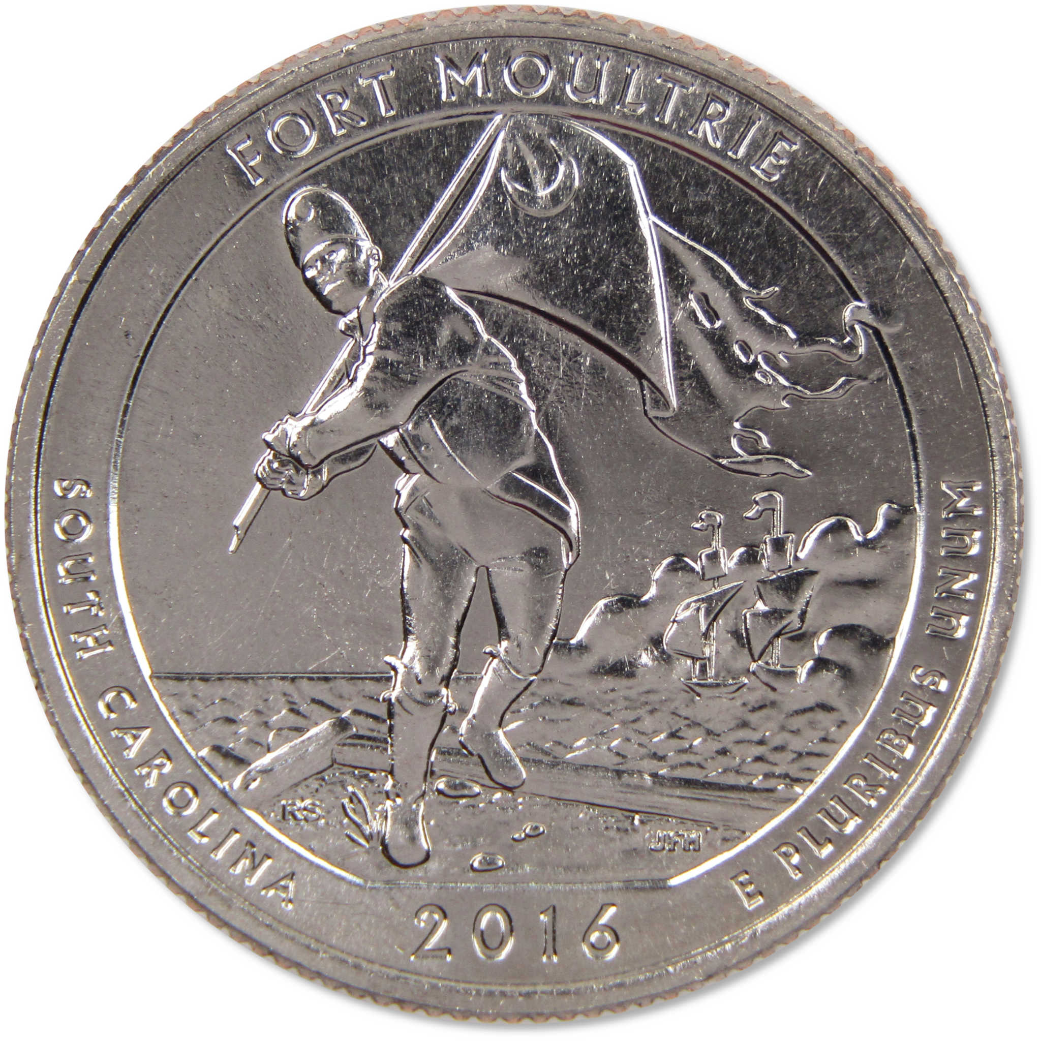 2016 S National Park Quarter 5 Coin Set Uncirculated Mint State Clad 25c