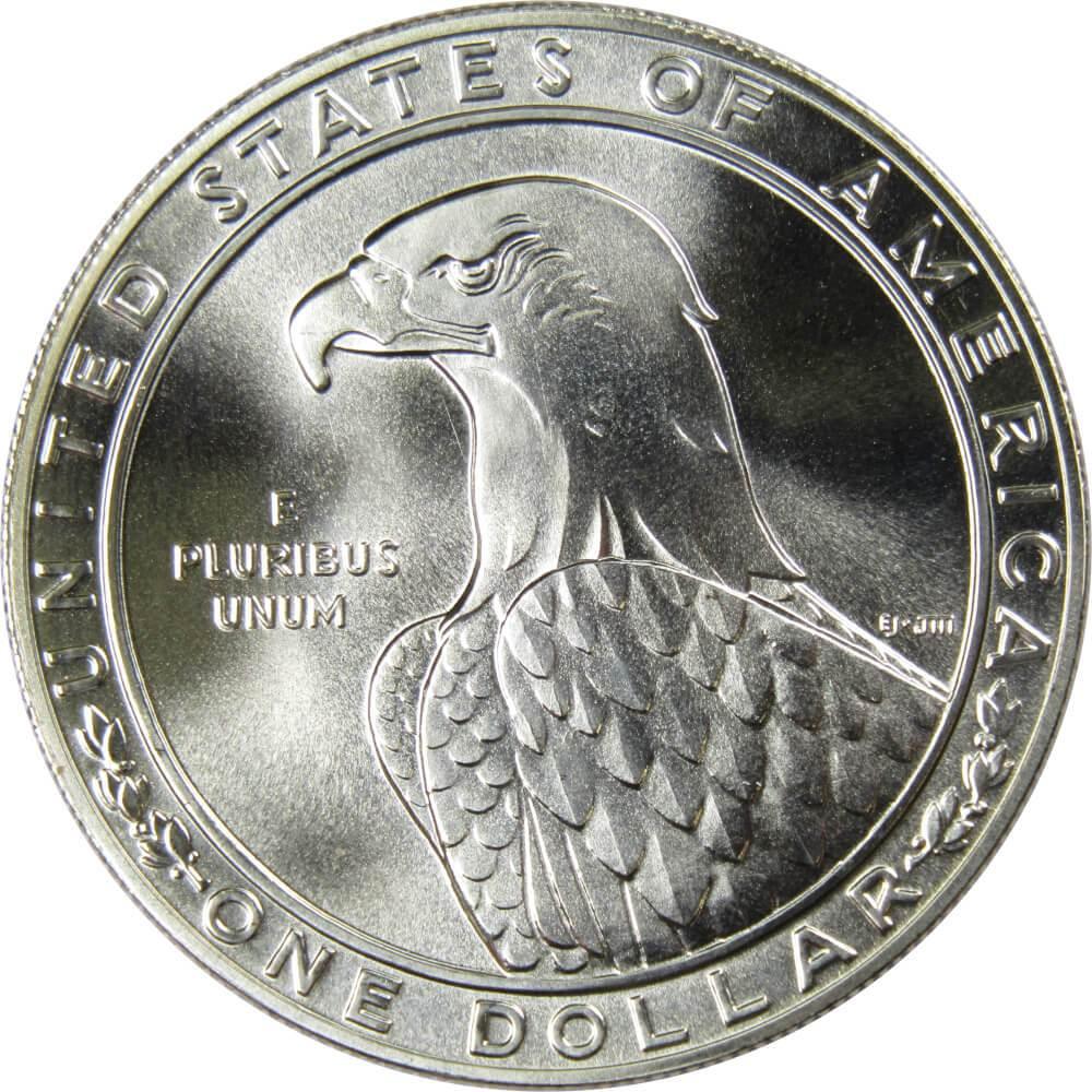 LA Olympiad Discus Thrower Commemorative 1983 P 90% Silver Dollar BU $1 Coin