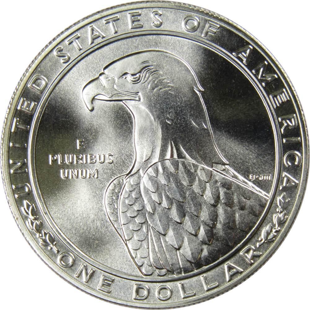 LA Olympiad Discus Thrower Commemorative 1983 P 90% Silver Dollar BU $1 Coin