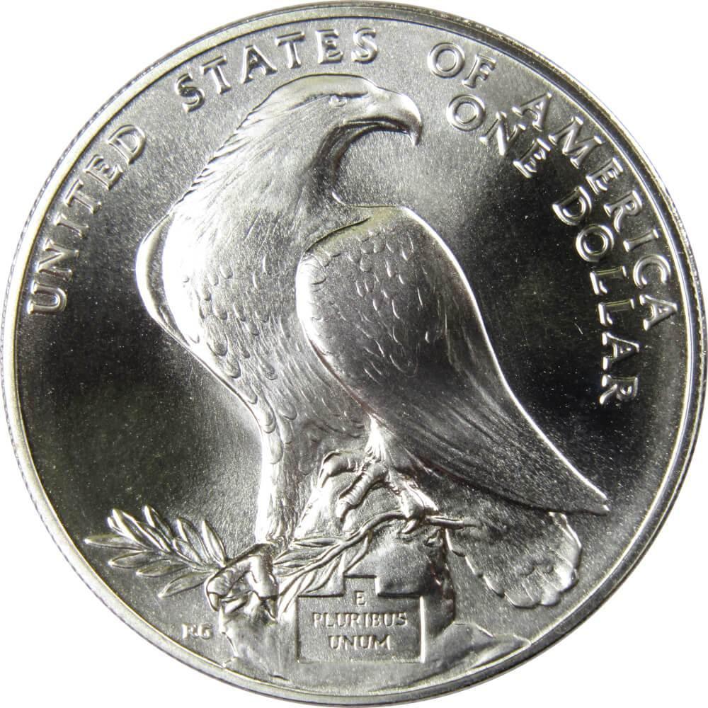 LA Olympiad Coliseum Commemorative 1984 P 90% Silver Dollar Uncirculated $1 Coin