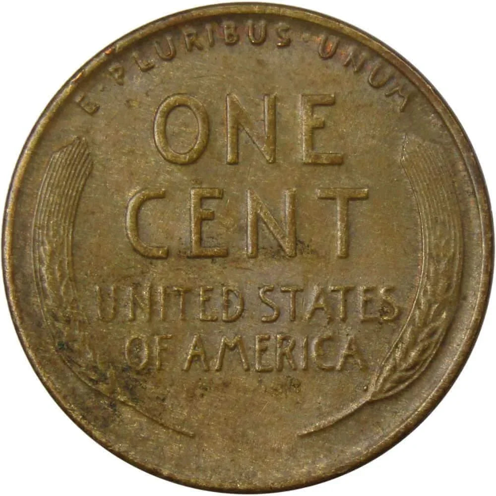 1929 Lincoln Wheat Cent AU About Uncirculated Bronze Penny 1c Coin Collectible