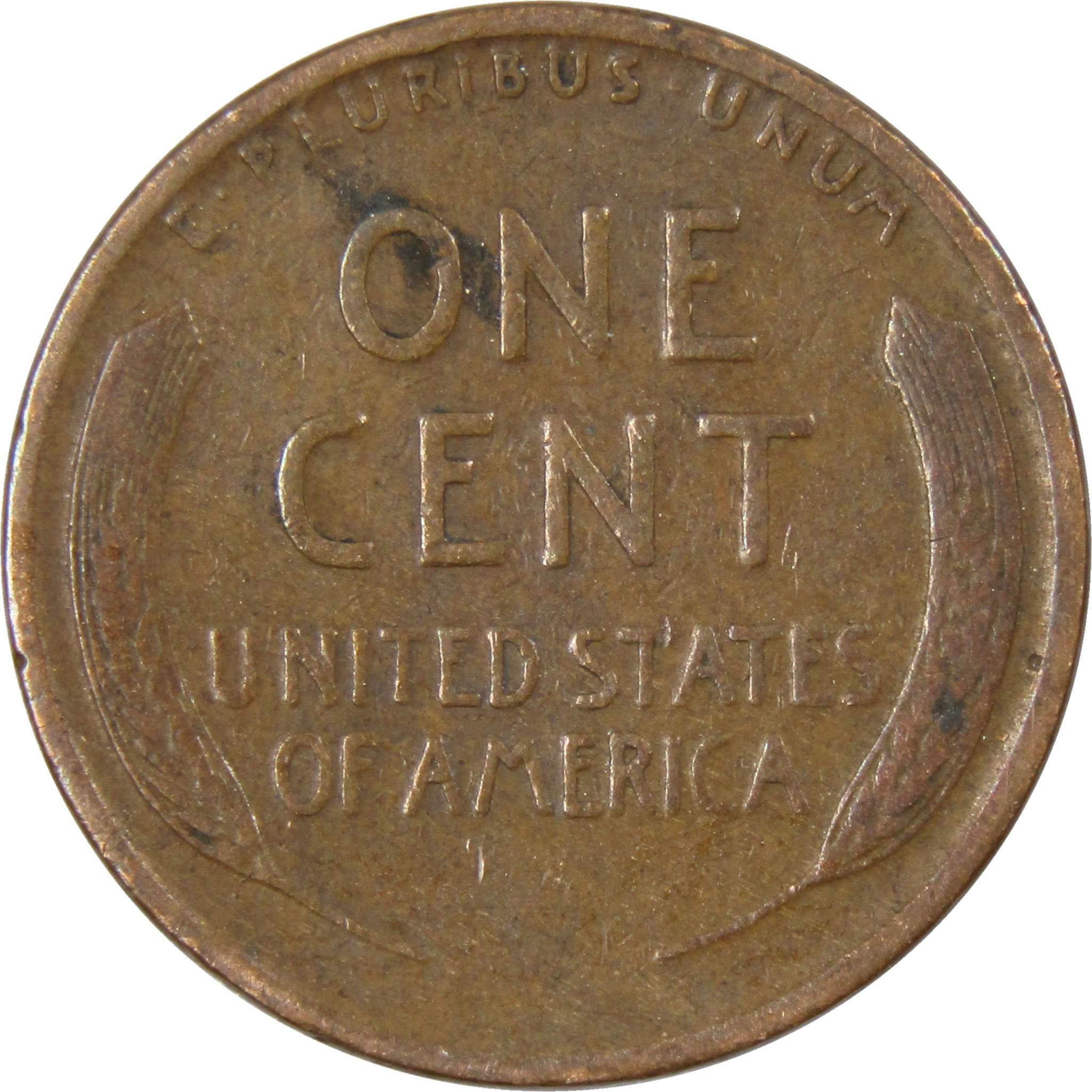 1929 Lincoln Wheat Cent AG About Good Bronze Penny 1c Coin Collectible