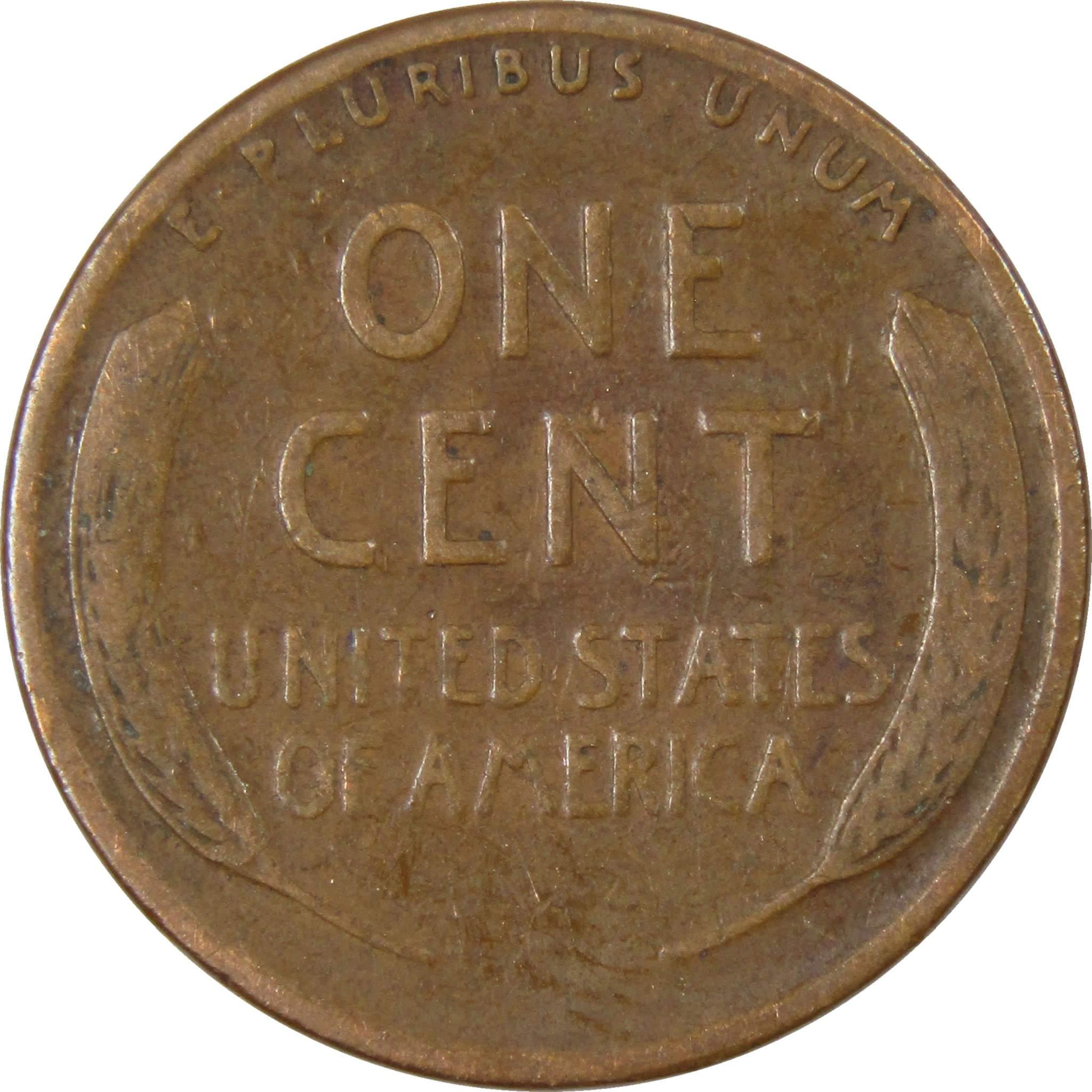 1929 S Lincoln Wheat Cent AG About Good Bronze Penny 1c Coin Collectible