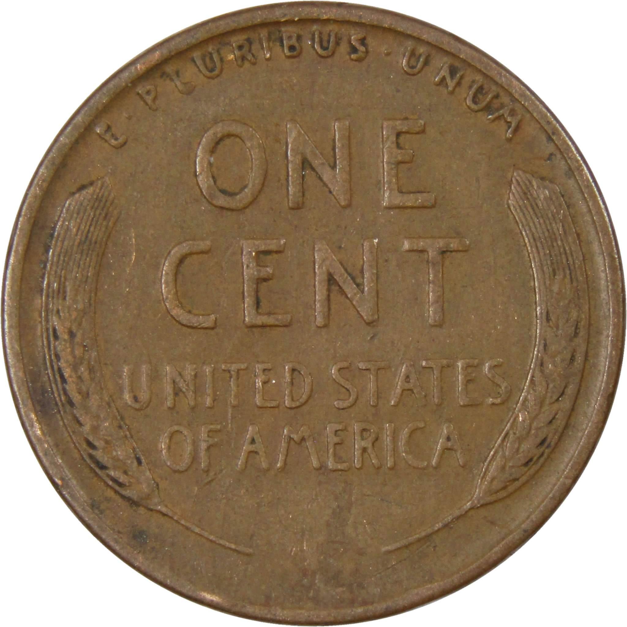 1934 Lincoln Wheat Cent AG About Good Bronze Penny 1c Coin Collectible