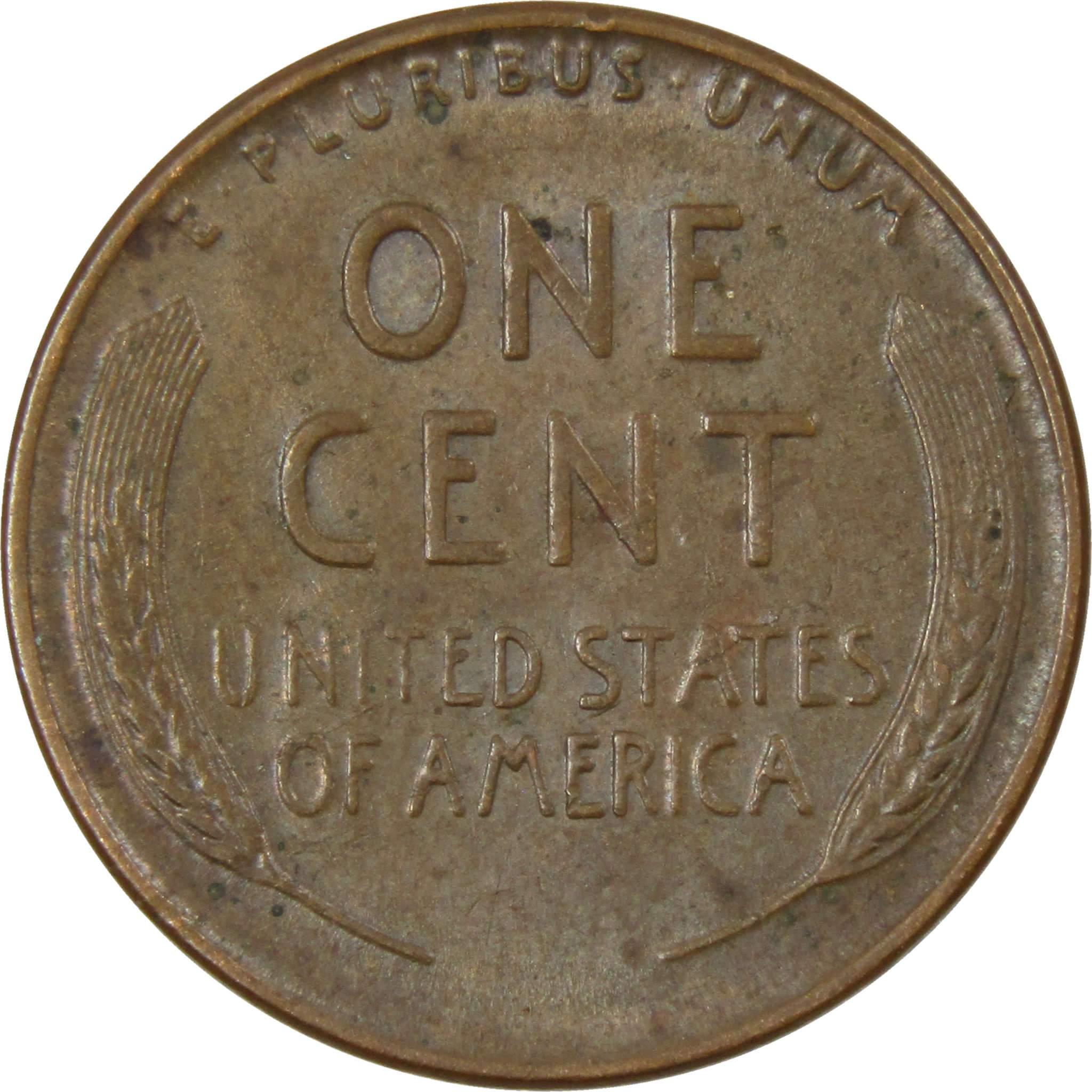 1939 Lincoln Wheat Cent AG About Good Bronze Penny 1c Coin Collectible