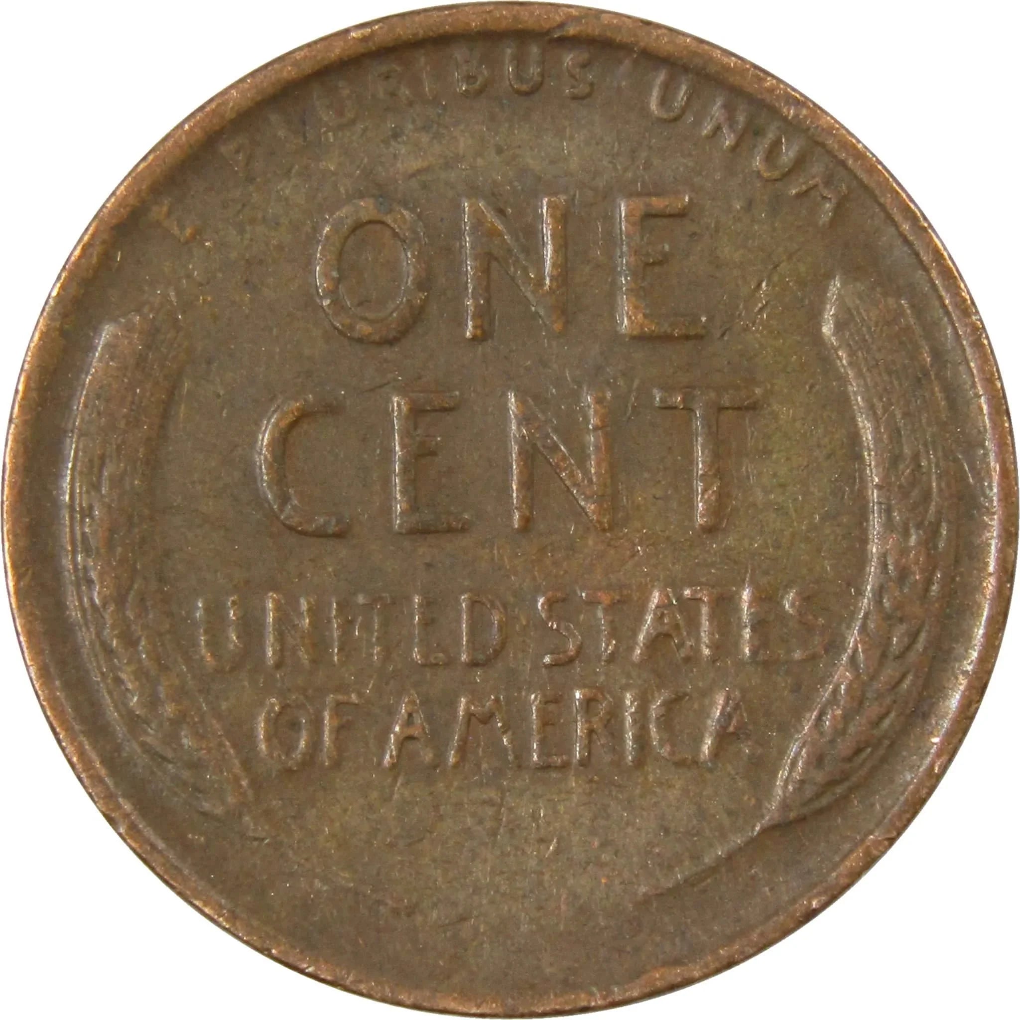 1944 S Lincoln Wheat Cent AG About Good Bronze Penny 1c Coin Collectible