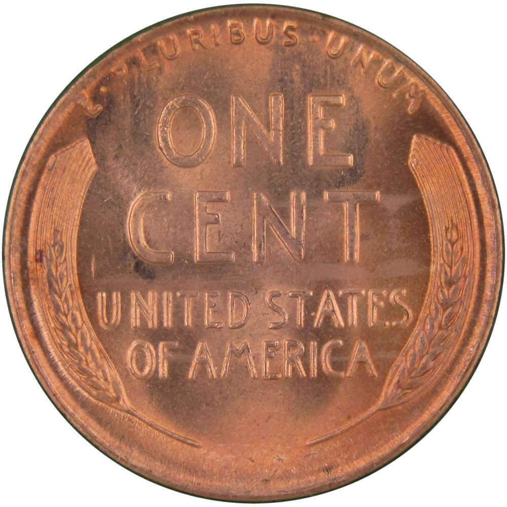 1945 Lincoln Wheat Cent BU Uncirculated Mint State Bronze Penny 1c Coin