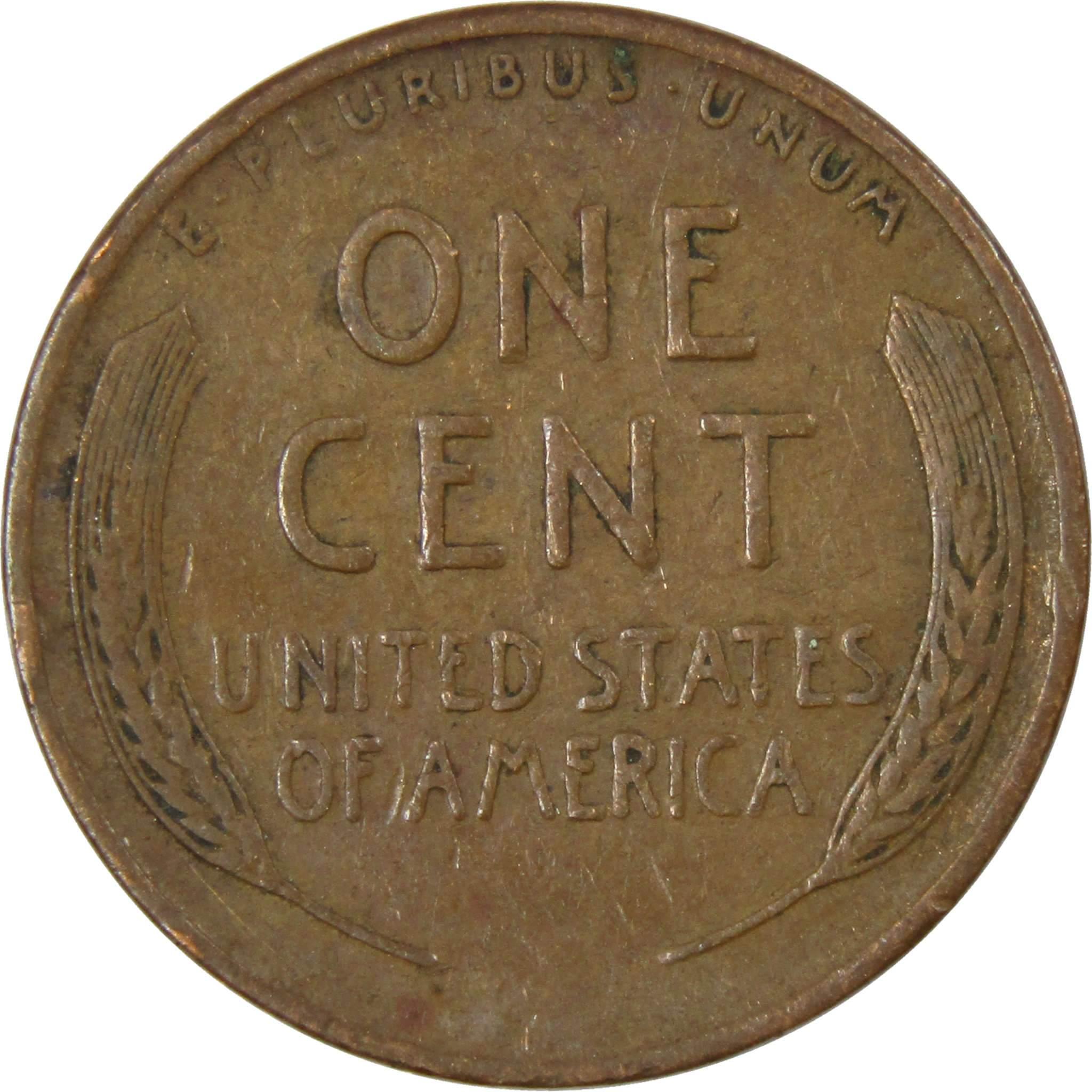 1946 D Lincoln Wheat Cent AG About Good Bronze Penny 1c Coin Collectible