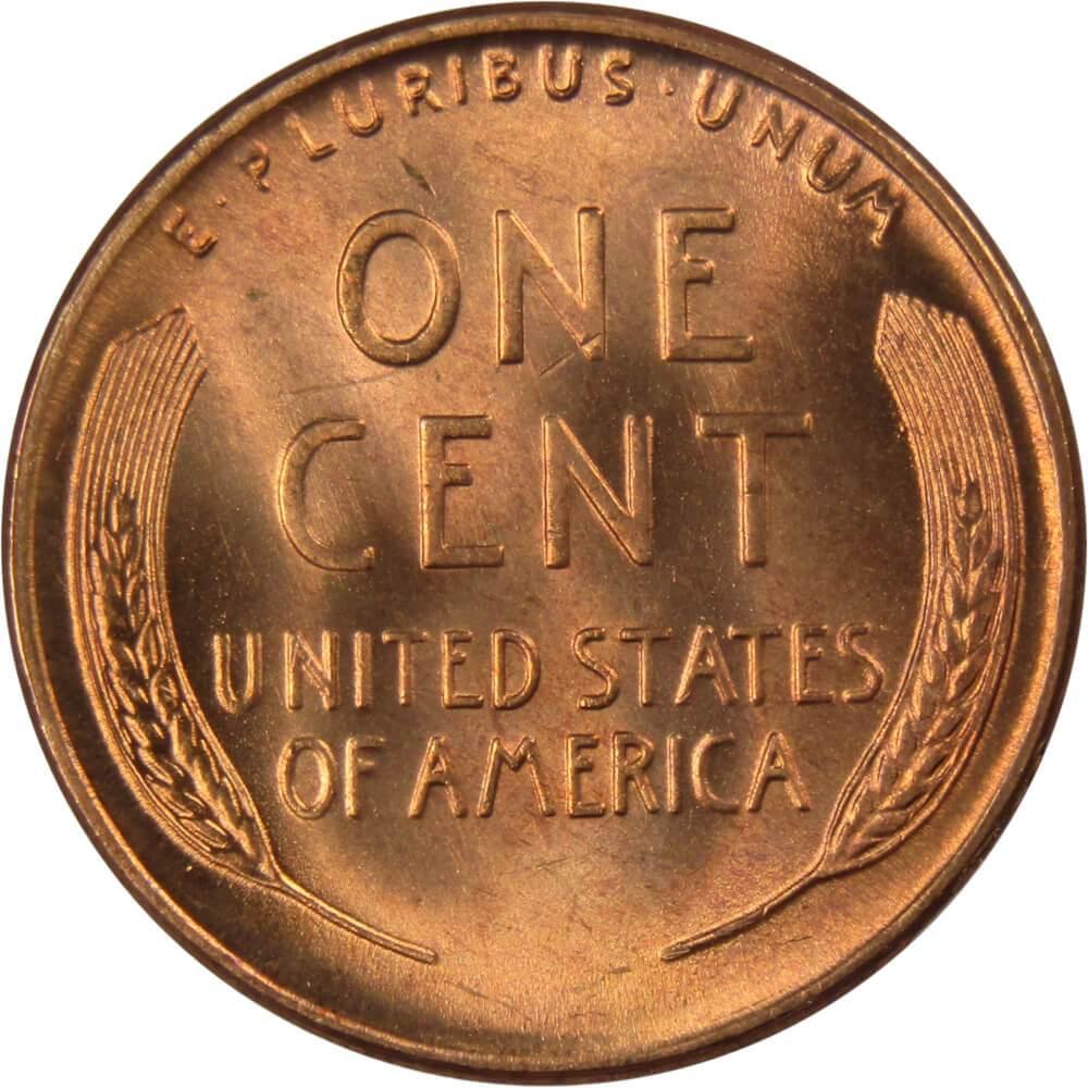 1947 D Lincoln Wheat Cent BU Uncirculated Mint State Bronze Penny 1c Coin