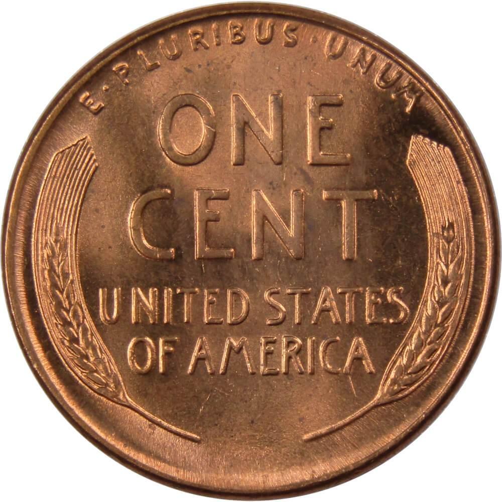 1948 Lincoln Wheat Cent BU Uncirculated Mint State Bronze Penny 1c Coin