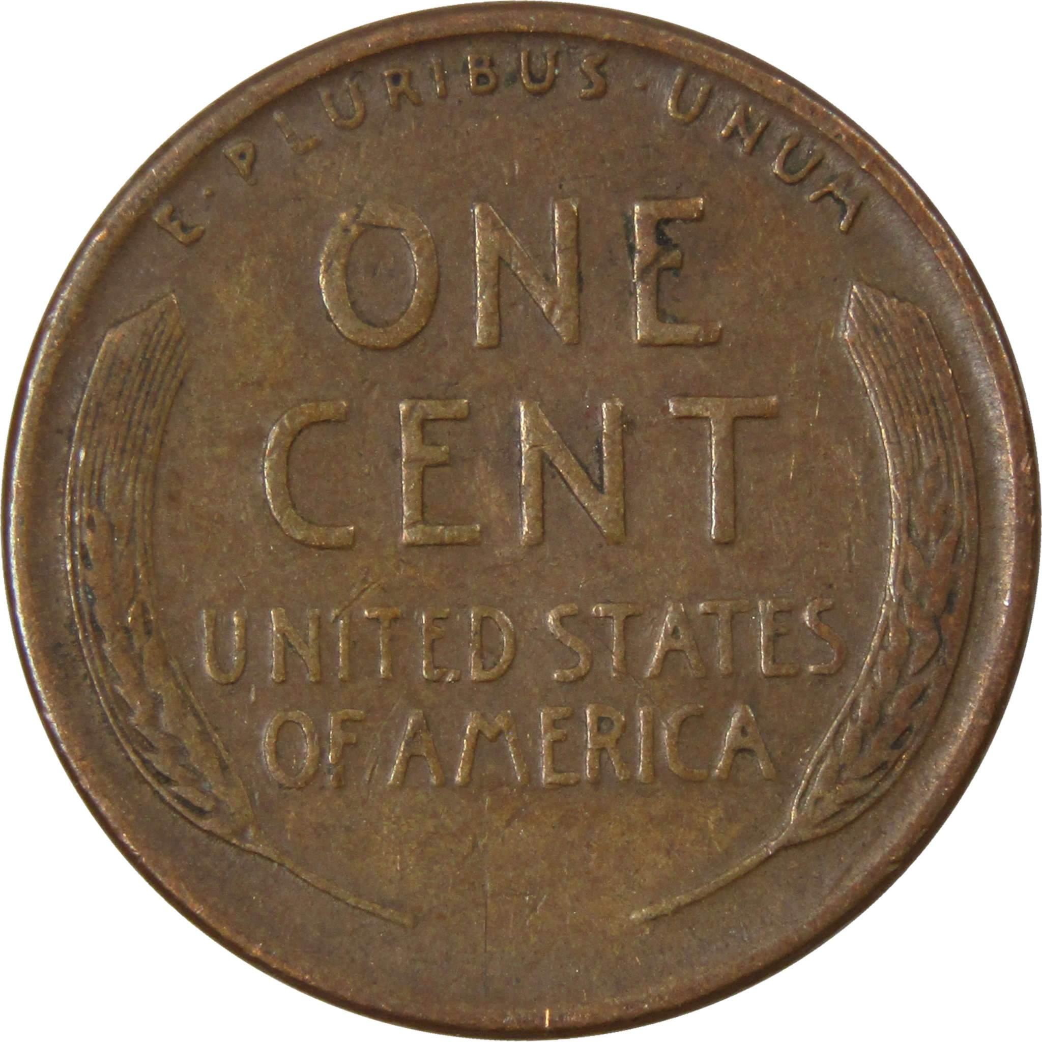 1950 Lincoln Wheat Cent AG About Good Bronze Penny 1c Coin Collectible