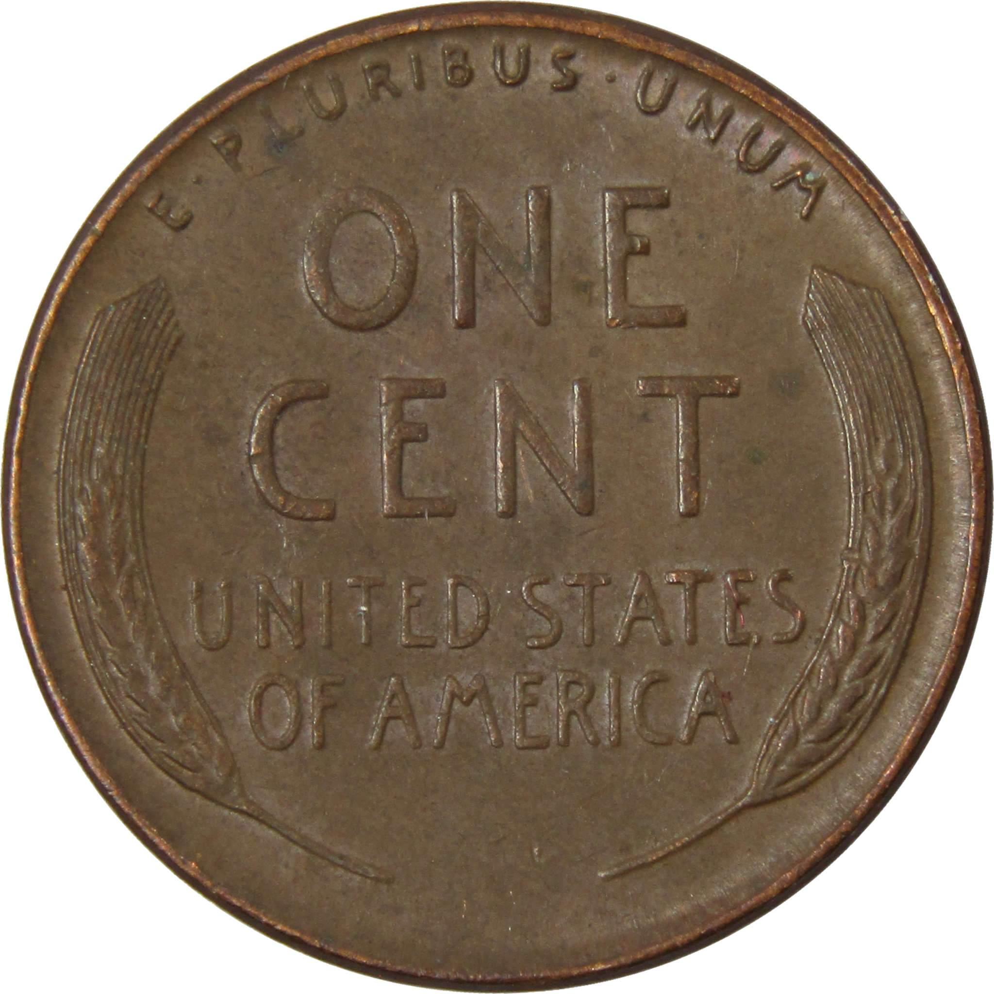 1951 Lincoln Wheat Cent AG About Good Bronze Penny 1c Coin Collectible