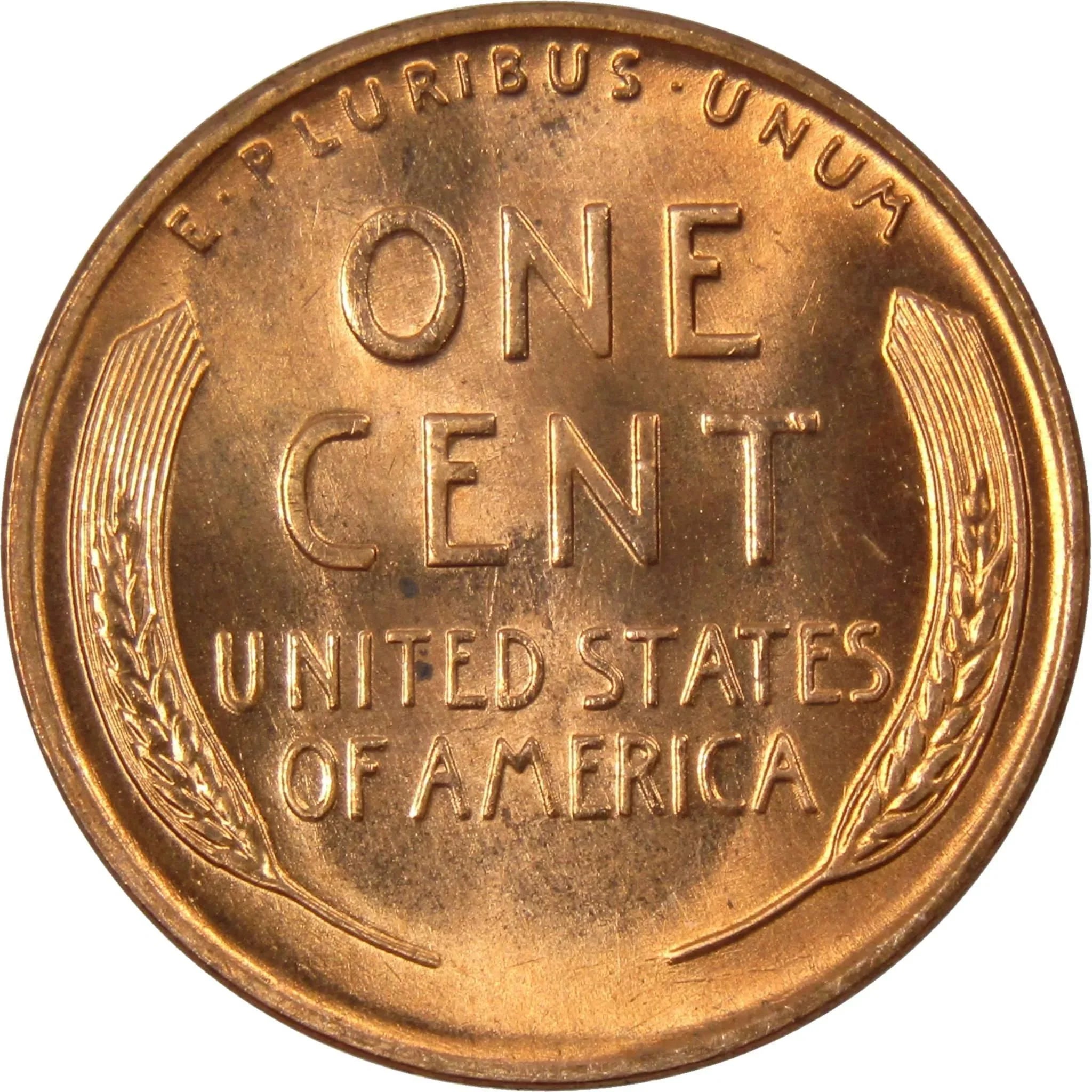 1954 D Lincoln Wheat Cent BU Uncirculated Mint State Bronze Penny 1c Coin