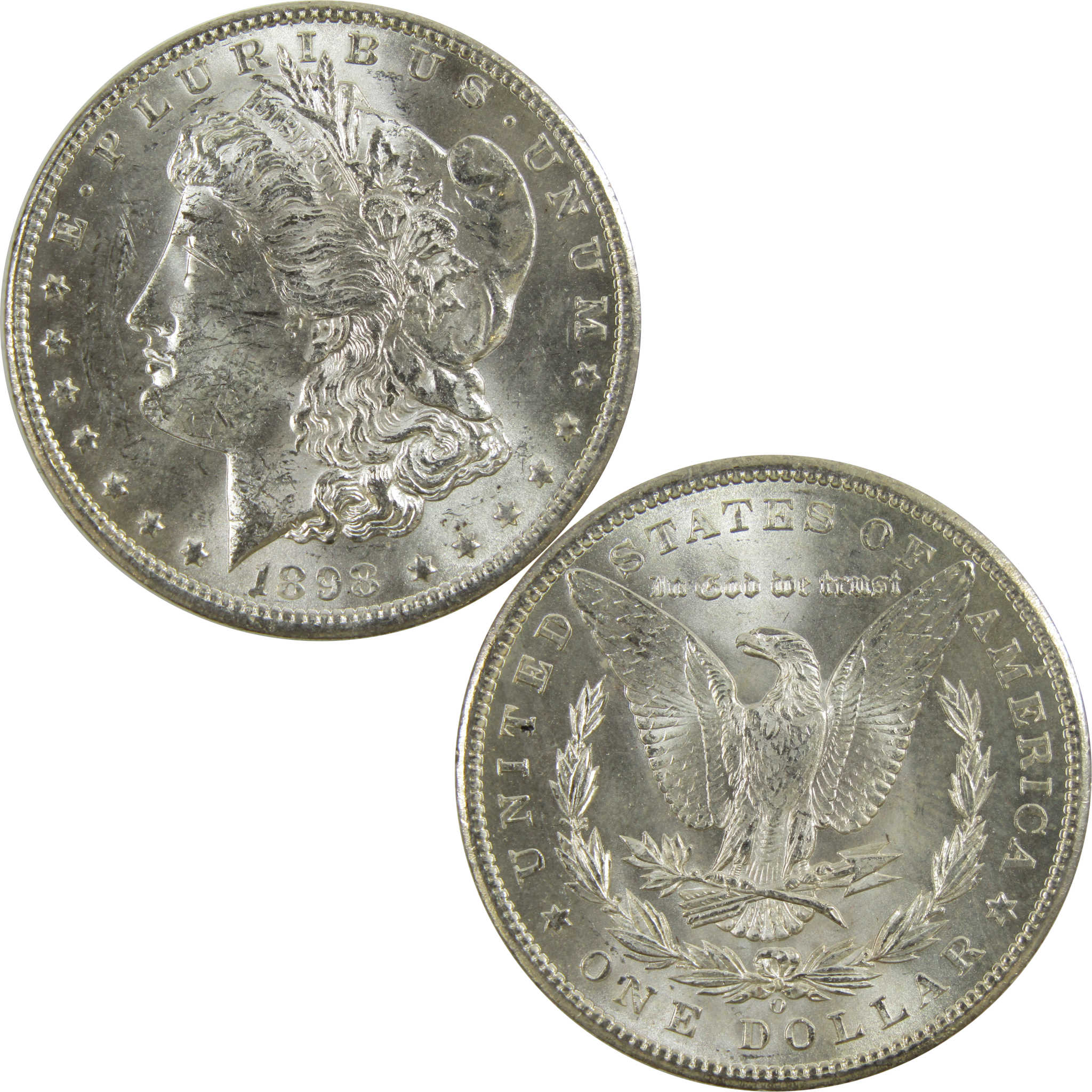 1898 O Morgan Dollar BU Uncirculated 90% Silver $1 Coin SKU:I5207 - Morgan coin - Morgan silver dollar - Morgan silver dollar for sale - Profile Coins & Collectibles