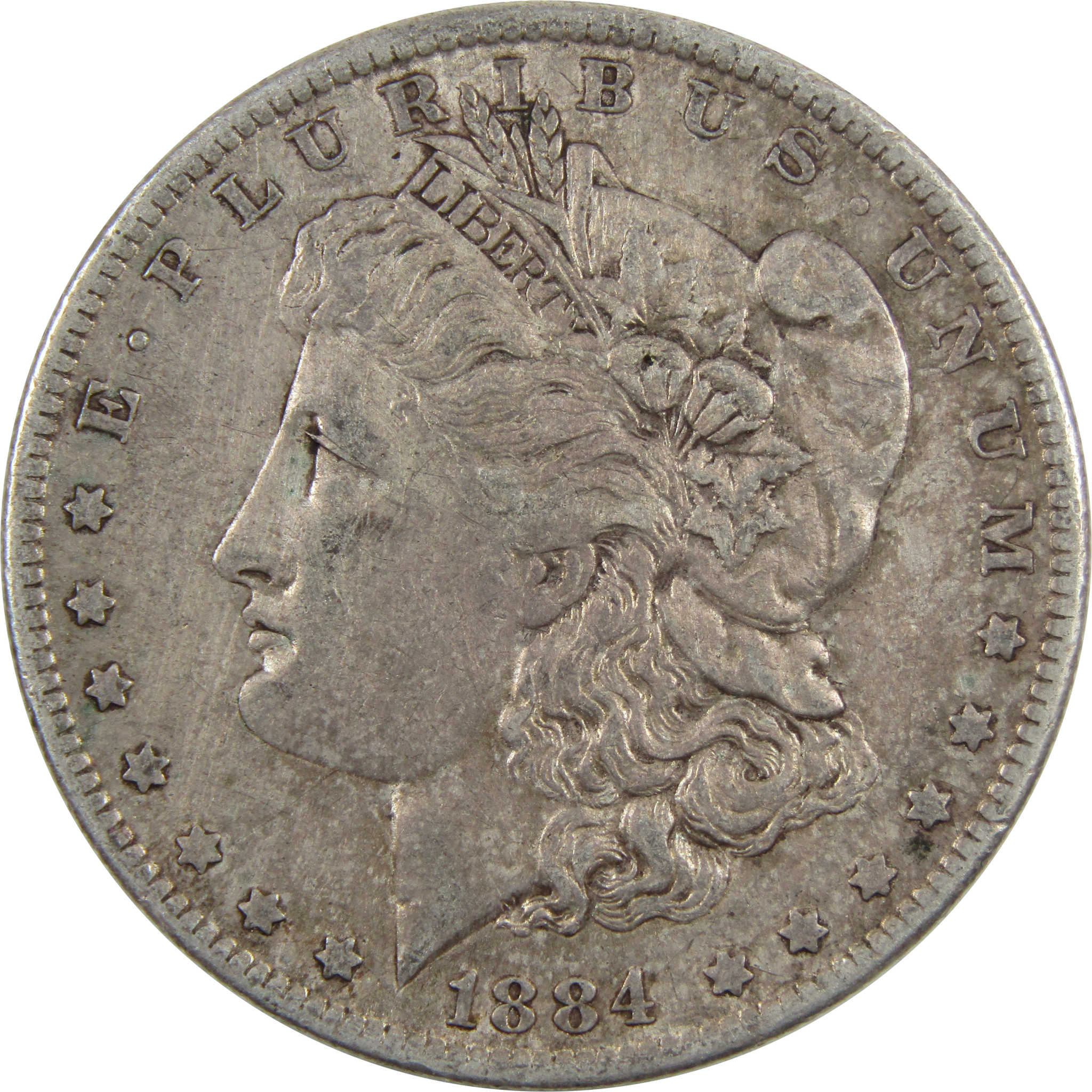 1884 O Morgan Dollar VF Very Fine 90% Silver $1 Coin SKU:I4885 - Morgan coin - Morgan silver dollar - Morgan silver dollar for sale - Profile Coins & Collectibles