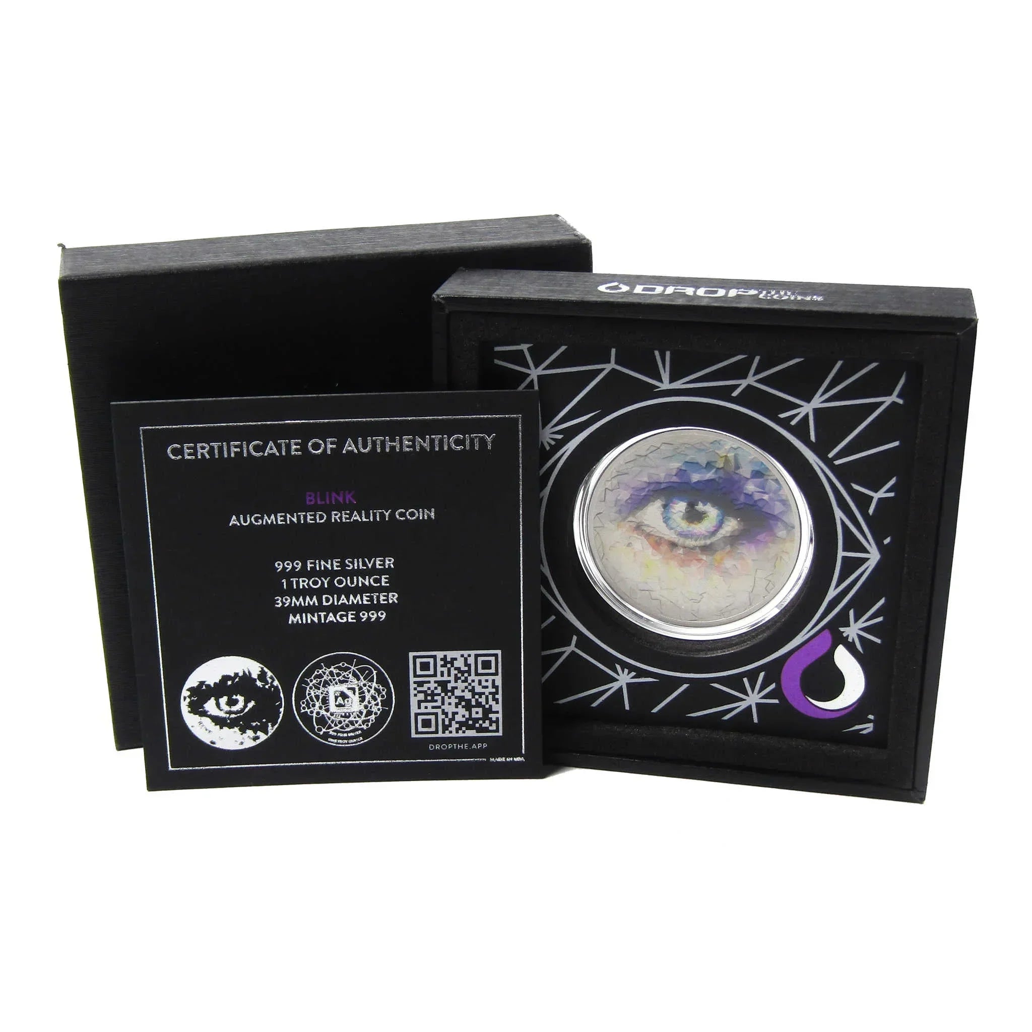 DROP Imagination Set Augmented Reality Coins Silver Rounds SKU:OPC88