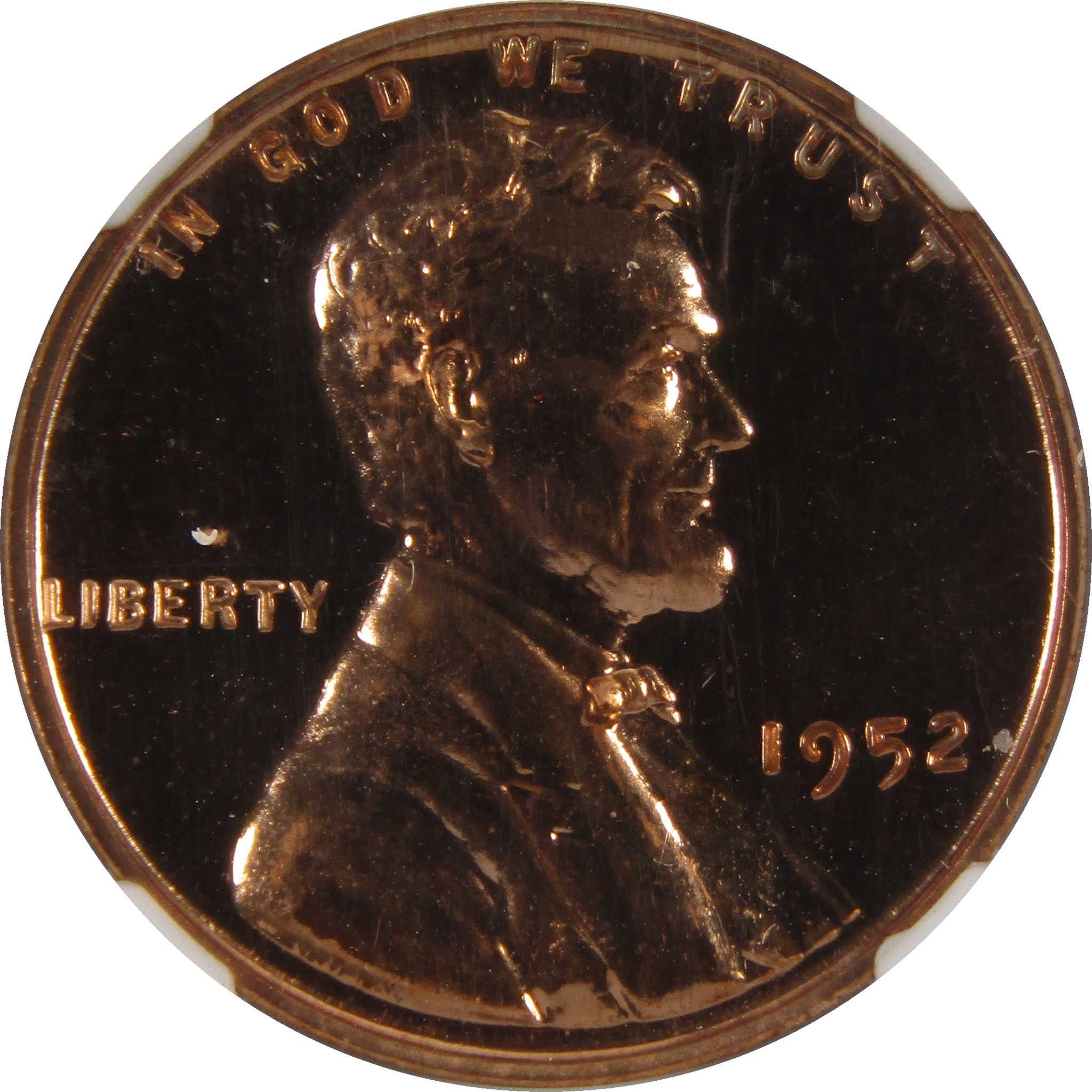 1952 Lincoln Wheat Cent PF 68 RD NGC Penny 1c Proof Coin SKU:I7543