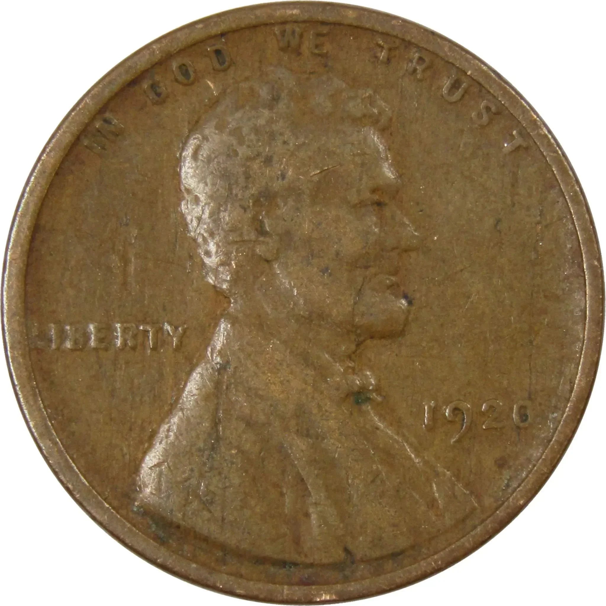 1920 Lincoln Wheat Cent AG About Good Bronze Penny 1c Coin Collectible