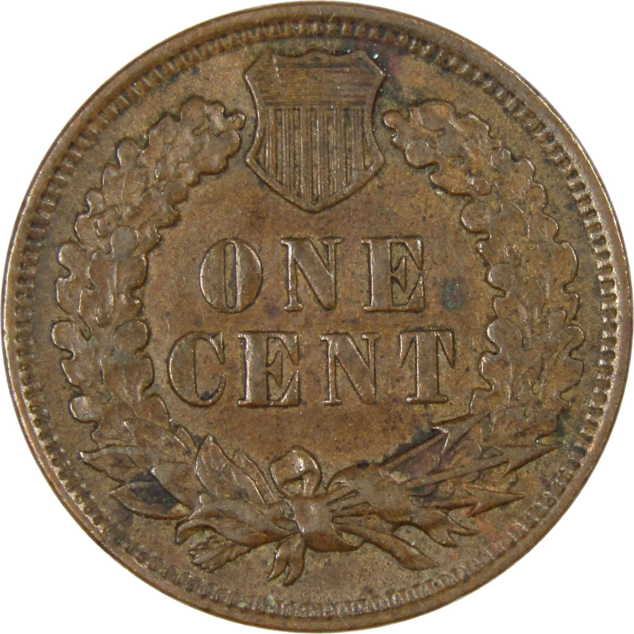 Indian Head Cent XF EF Extremely Fine Random Date Bronze Penny 1c Coin