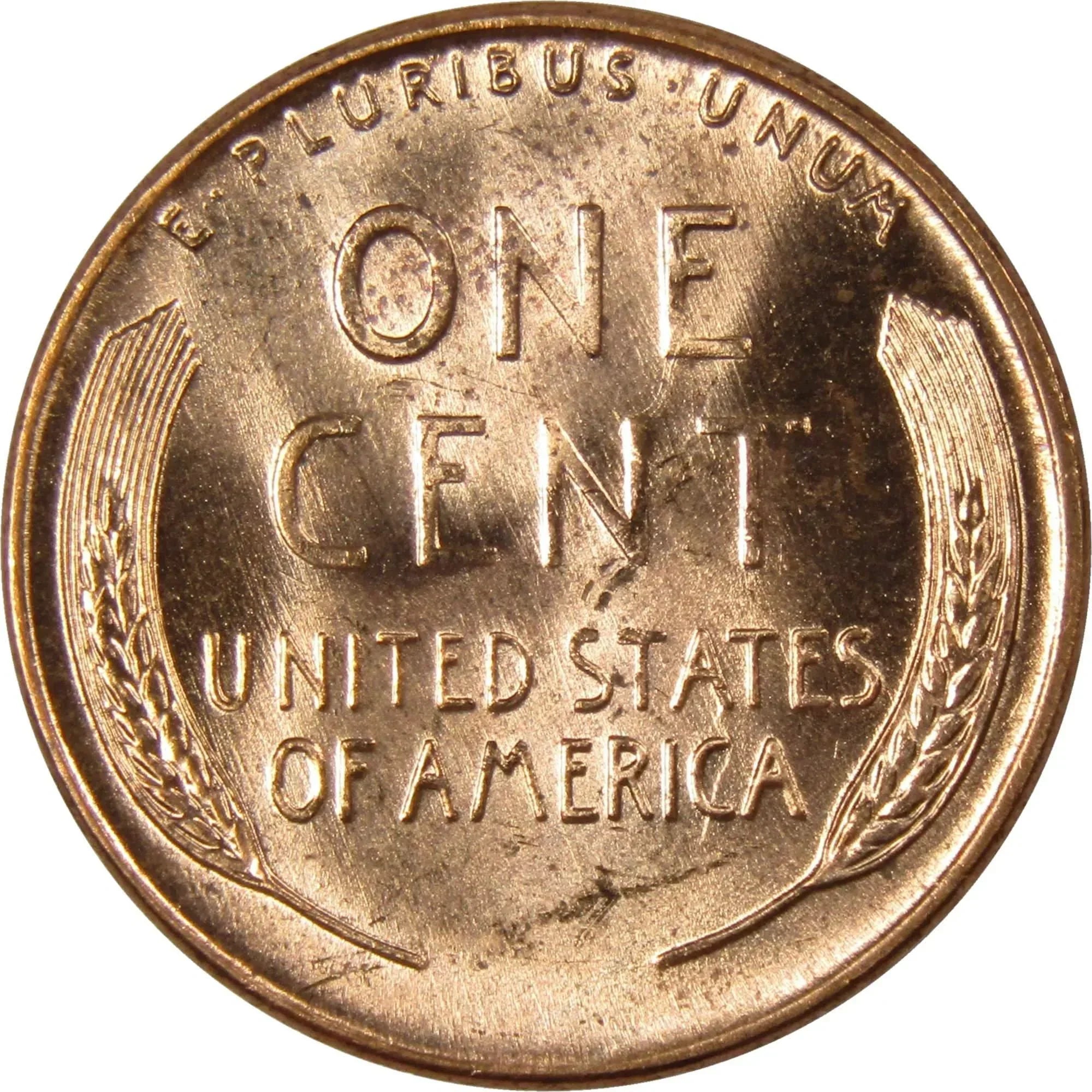 1958 D Lincoln Wheat Cent BU Uncirculated Mint State Bronze Penny 1c