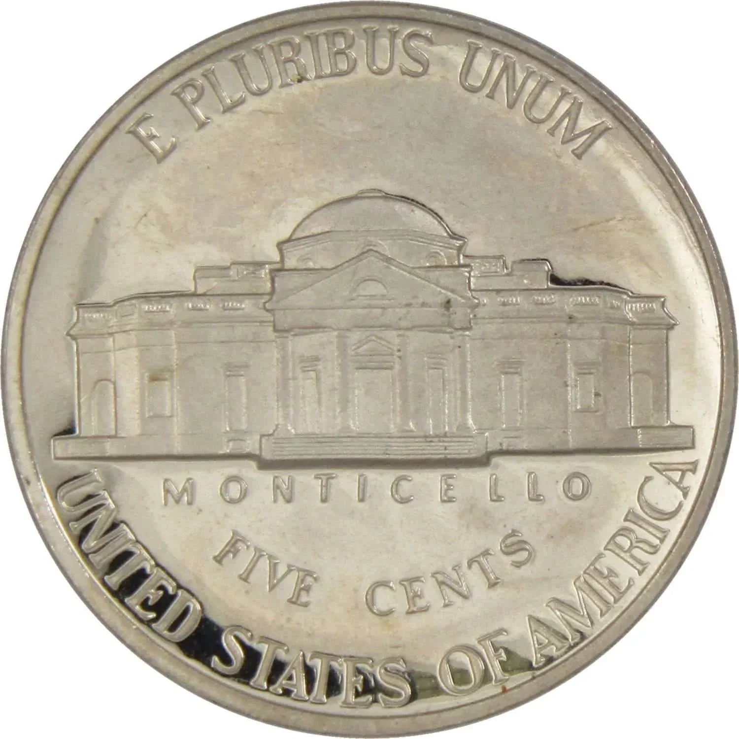 1989 S Jefferson Nickel 5 Cent Piece Choice Proof 5c US Coin Collectible