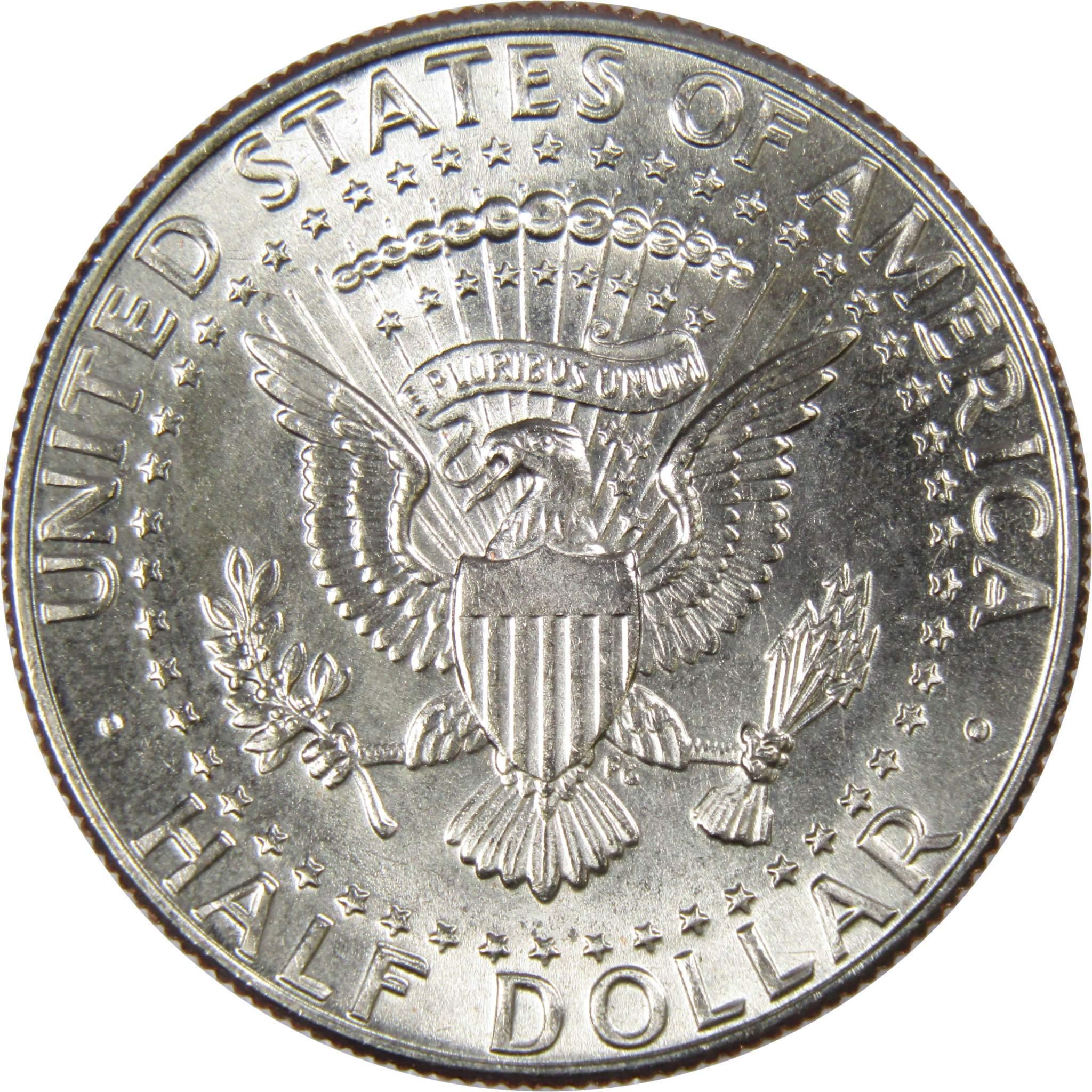 1989 D Kennedy Half Dollar BU Uncirculated Mint State 50c US Coin Collectible