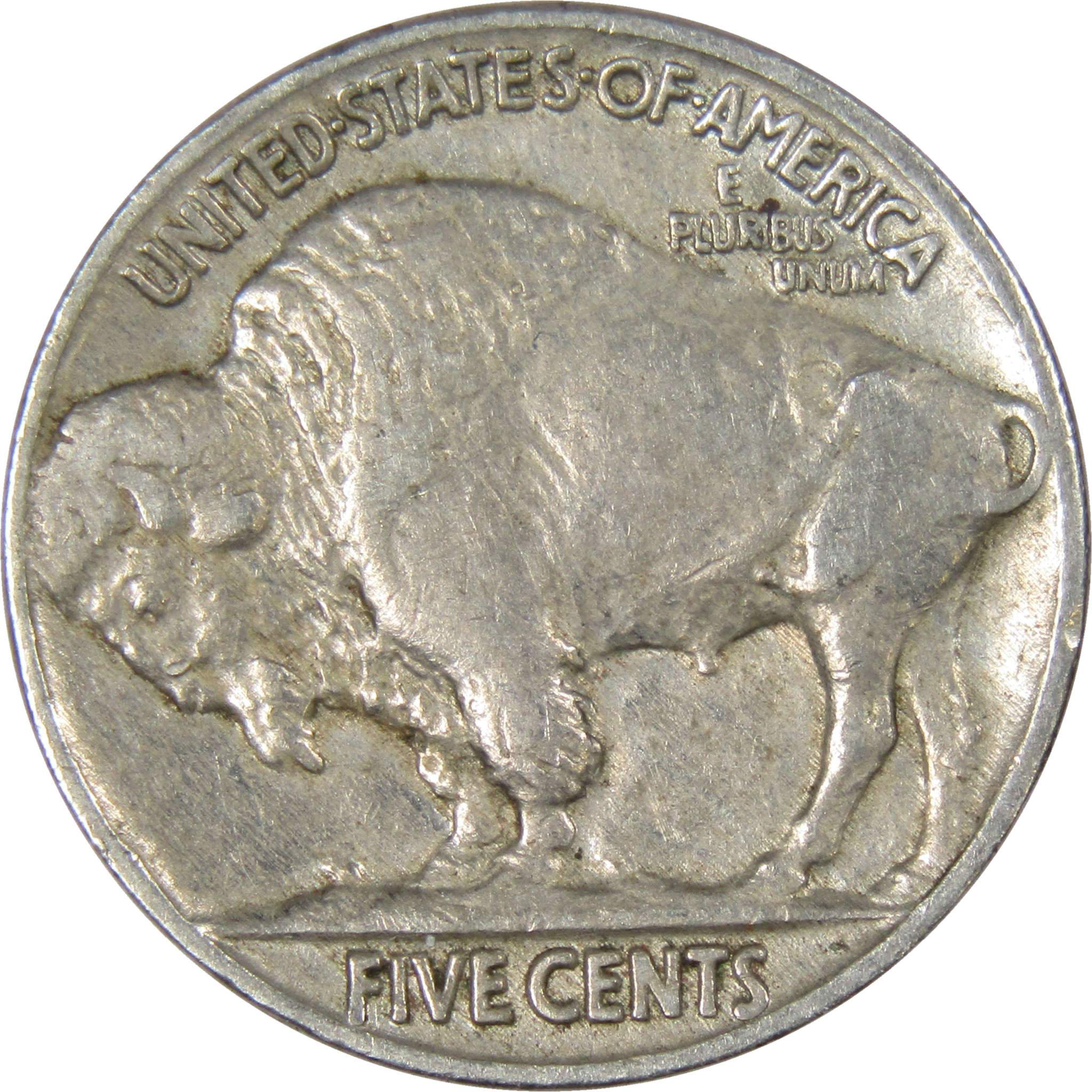 Indian Head Buffalo Nickel 5 Cent Piece VF Very Fine Random Date 5c US Coin