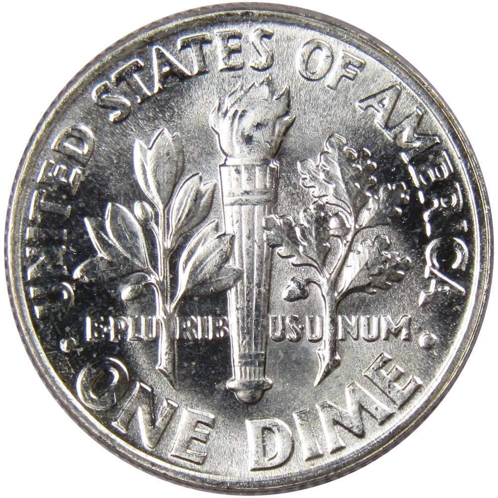 1963 Roosevelt Dime BU Uncirculated Mint State 90% Silver 10c US Coin