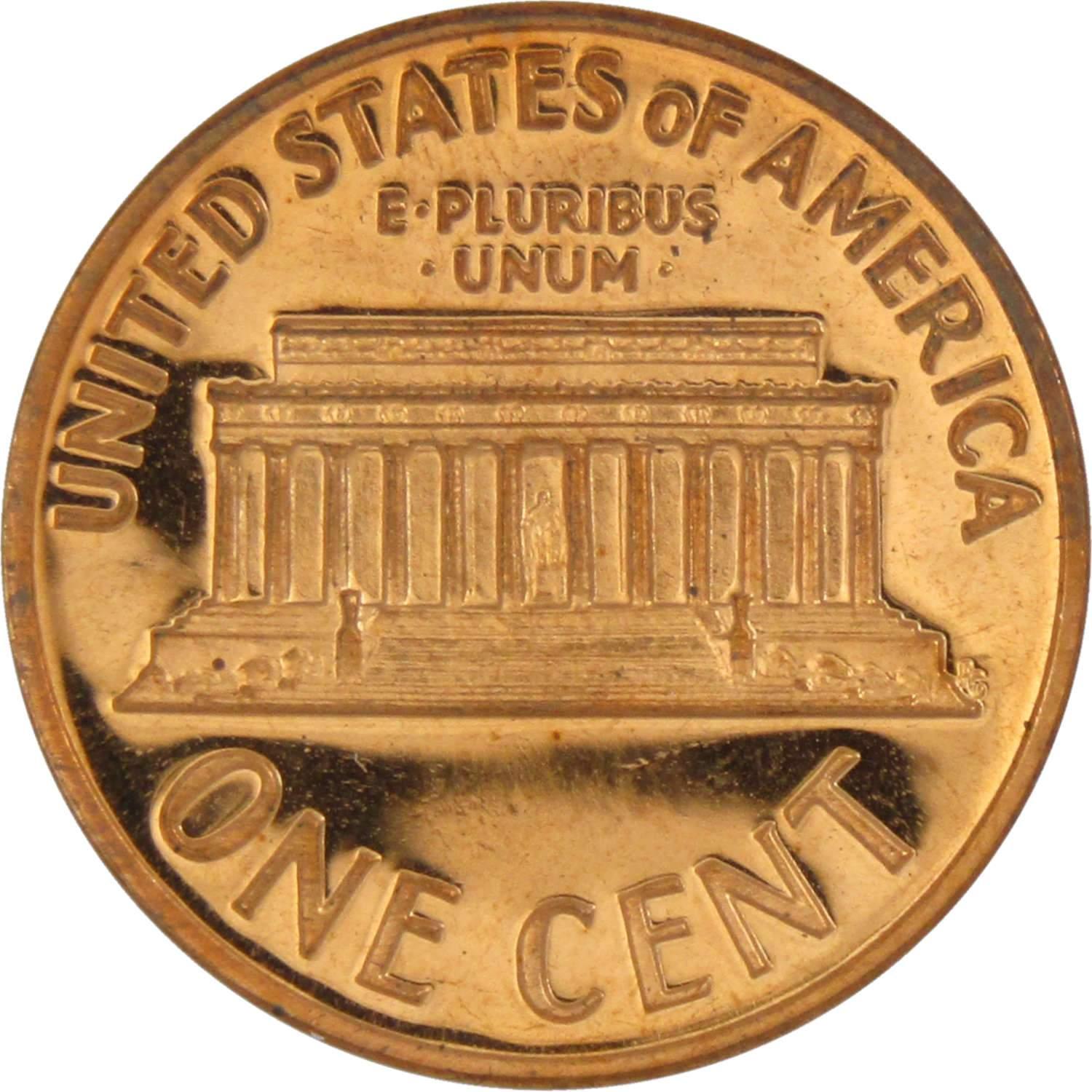 1972 S Lincoln Memorial Cent Choice Proof Penny 1c Coin Collectible