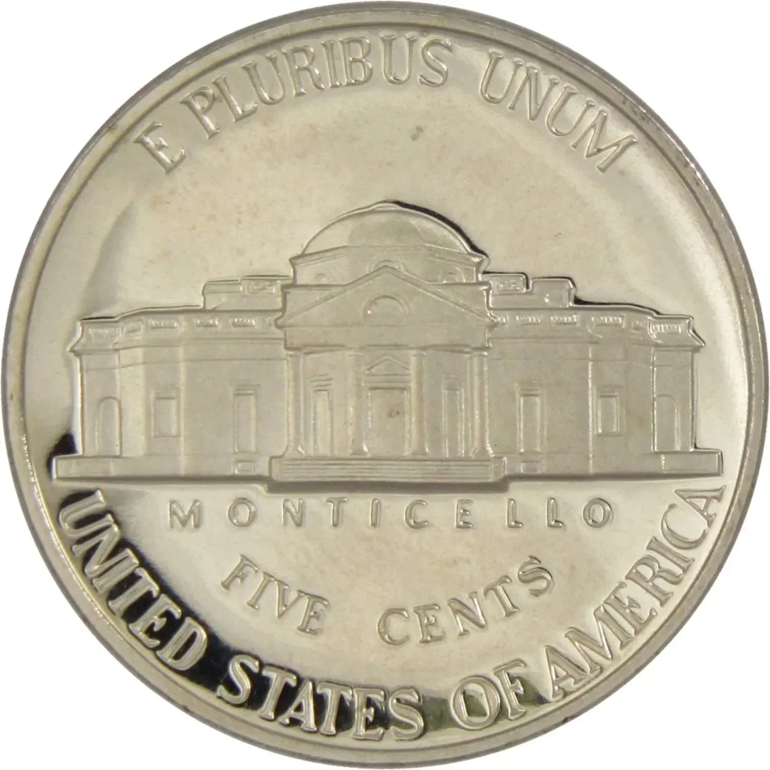 1990 S Jefferson Nickel 5 Cent Piece Choice Proof 5c US Coin Collectible