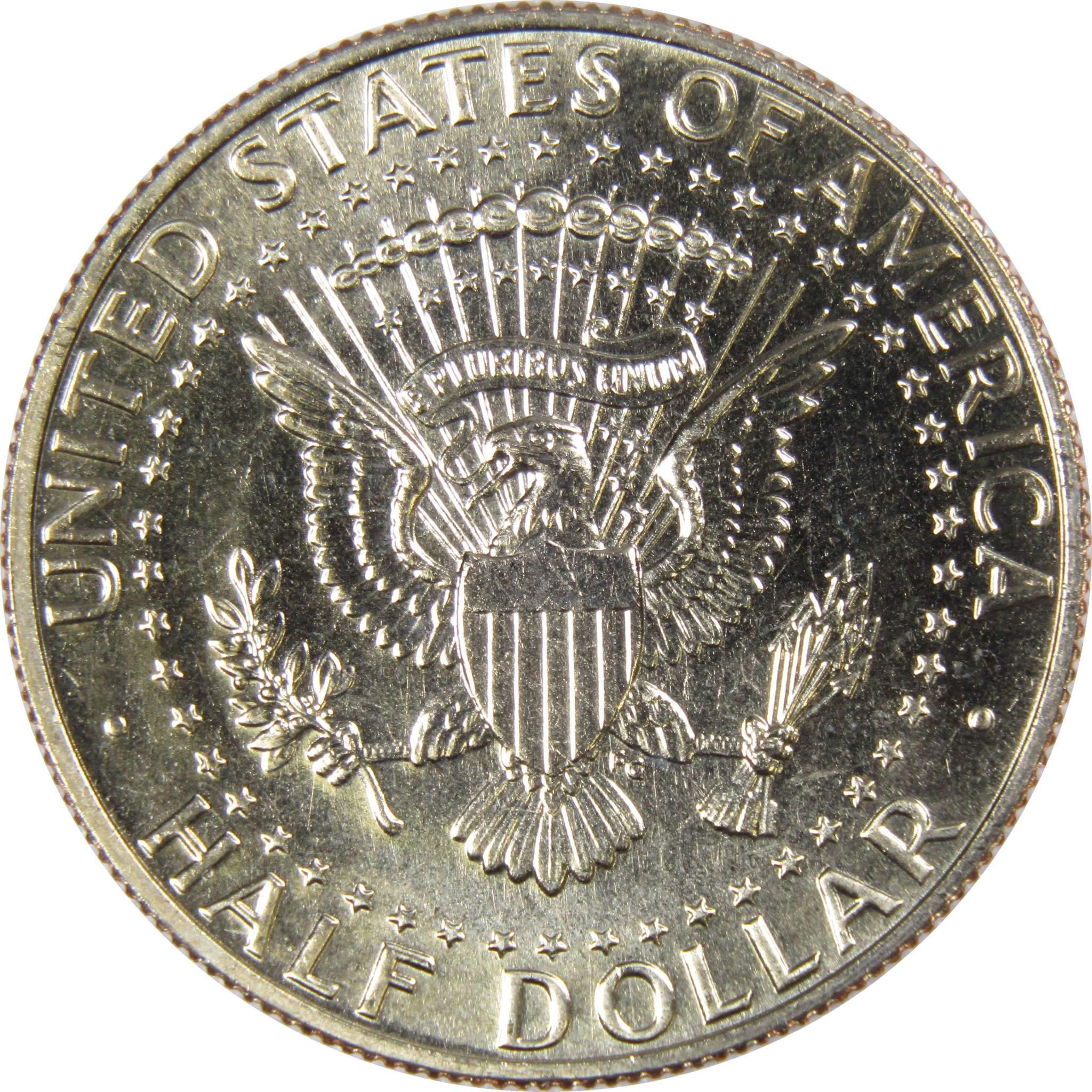 1990 D Kennedy Half Dollar BU Uncirculated Mint State 50c US Coin Collectible