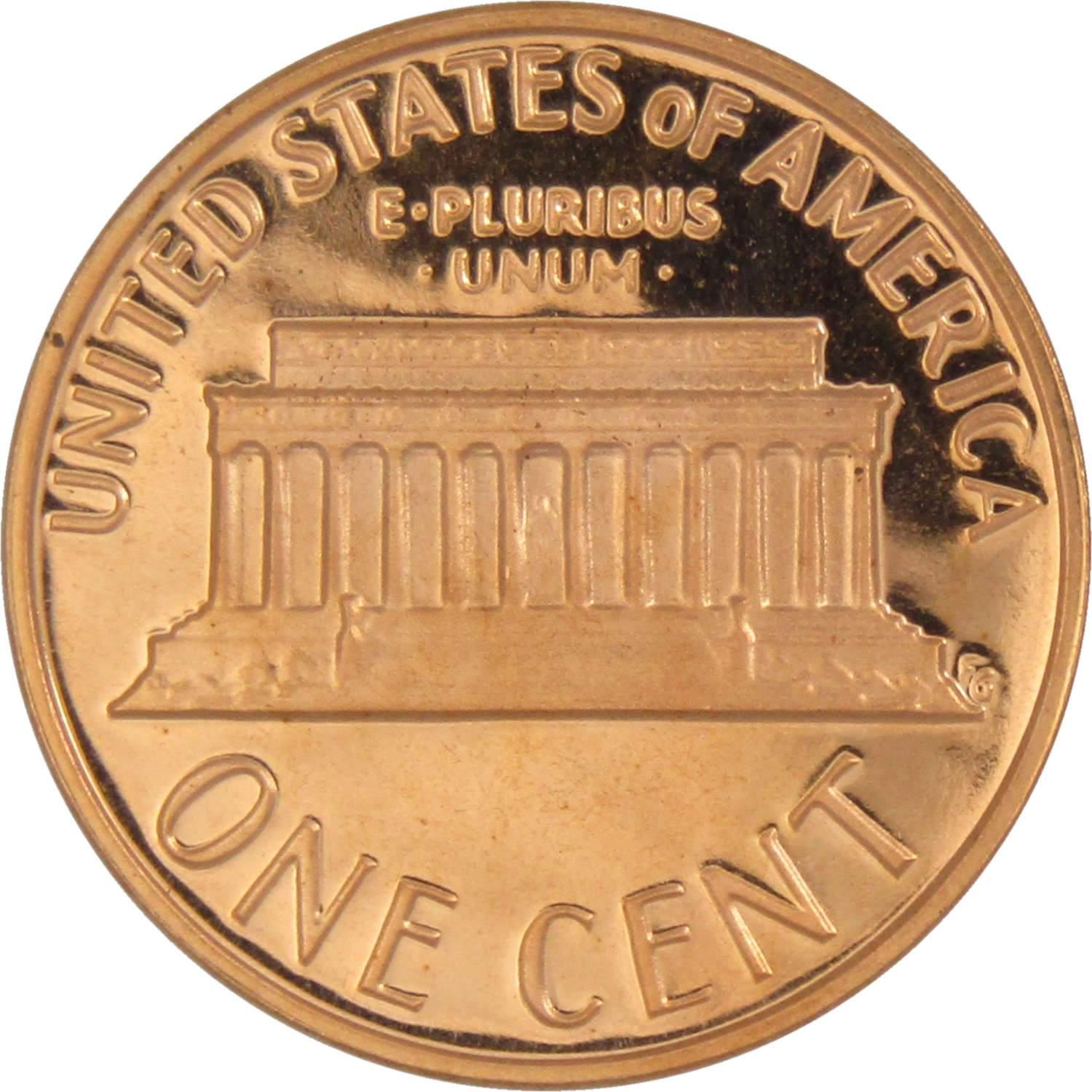 1977 S Lincoln Memorial Cent Choice Proof Penny 1c Coin Collectible