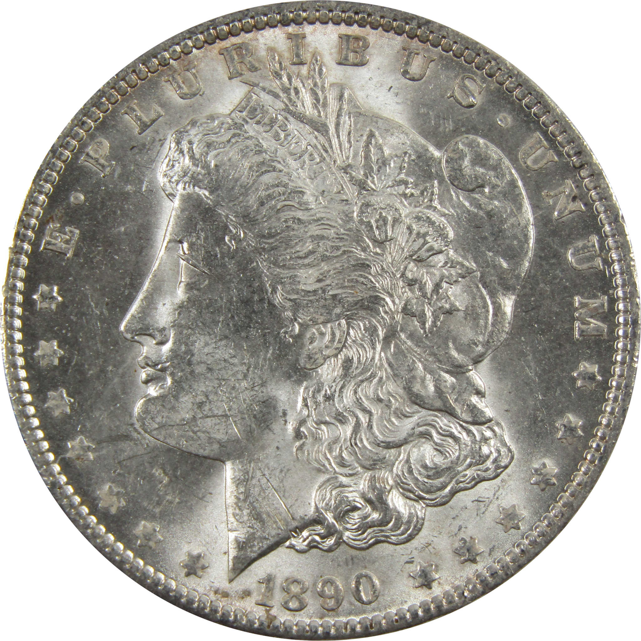 1890 Morgan Dollar BU Uncirculated 90% Silver $1 Coin SKU:I5146 - Morgan coin - Morgan silver dollar - Morgan silver dollar for sale - Profile Coins & Collectibles