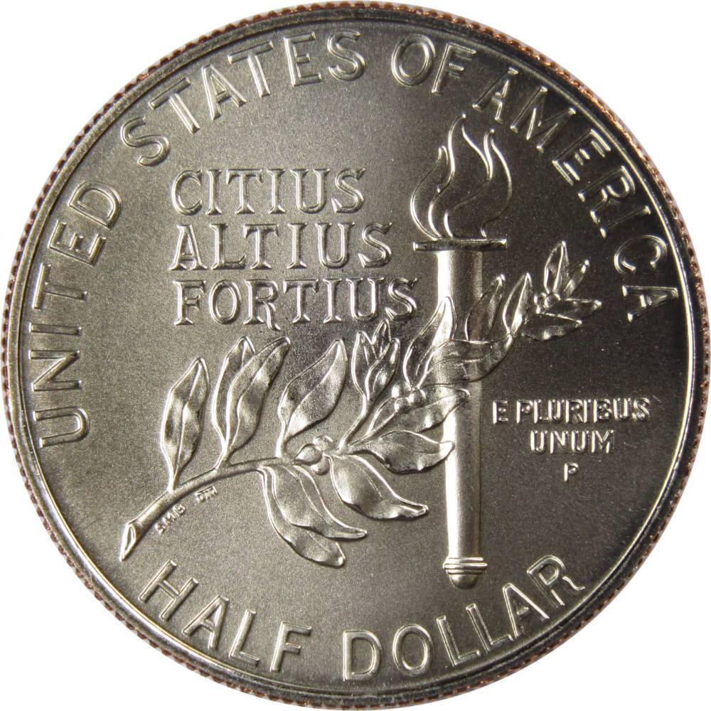 XXV Olympiad Commemorative 1992 P Clad Half Dollar BU Uncirculated 50c Coin