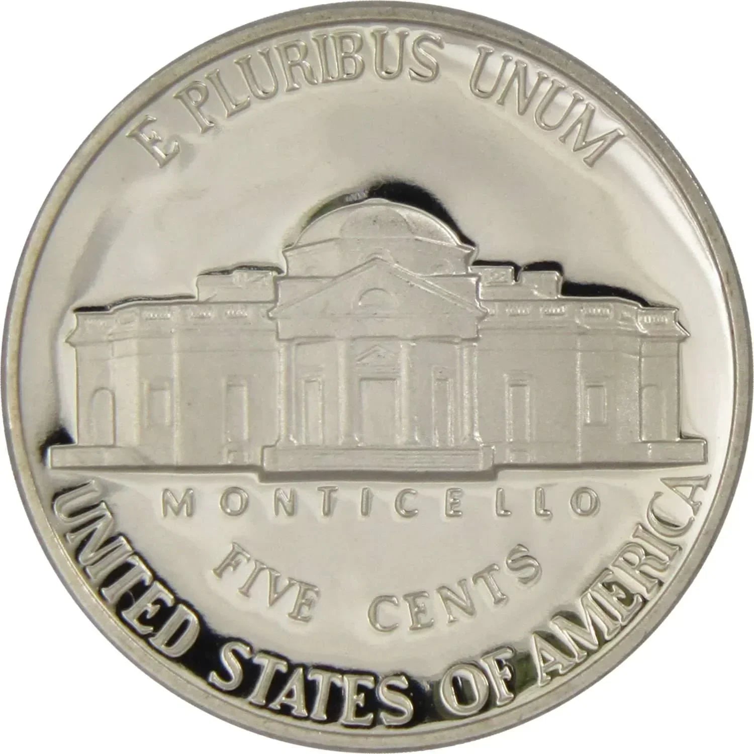 1992 S Jefferson Nickel 5 Cent Piece Choice Proof 5c US Coin Collectible