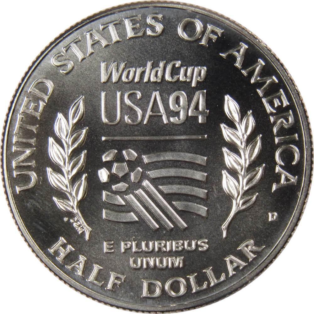 World Cup Tournament Commemorative 1994 D Clad Half Dollar Uncirculated 50c Coin