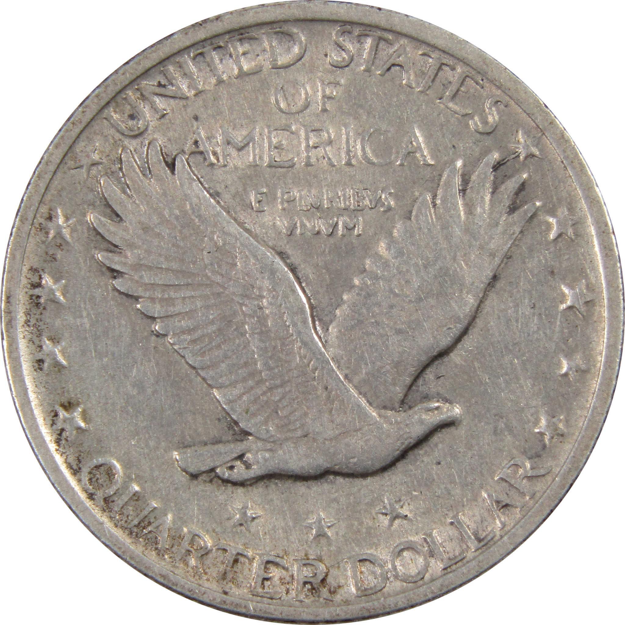 1921 Standing Liberty Quarter XF EF Extremely Fine Silver SKU:I3502