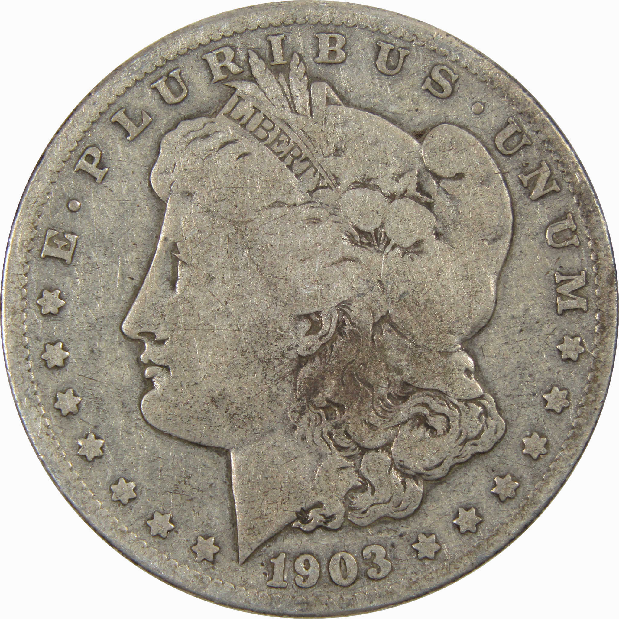 1903 S Morgan Dollar G Good 90 Silver 1 US Coin SKU I3980