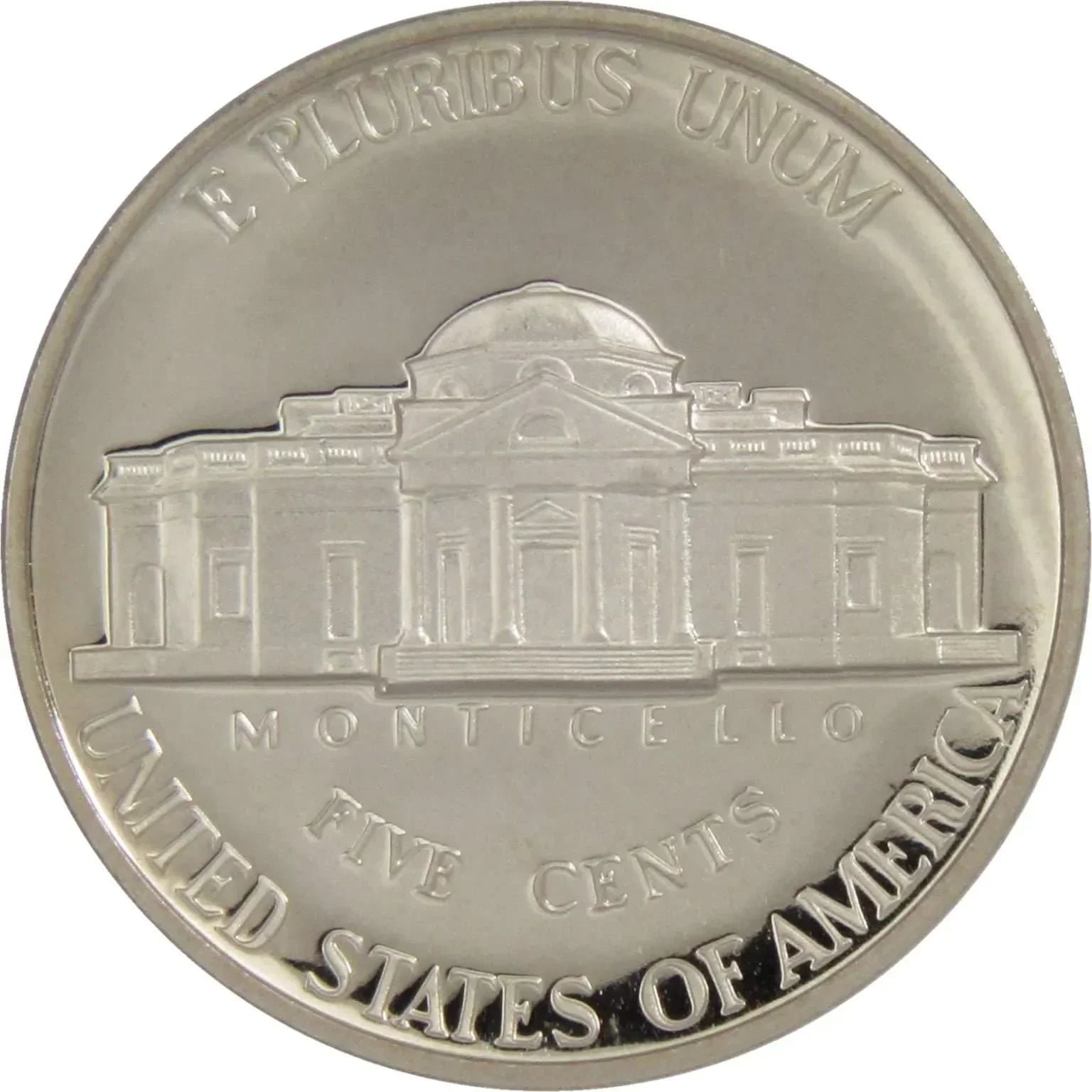 1996 S Jefferson Nickel 5 Cent Piece Choice Proof 5c US Coin Collectible