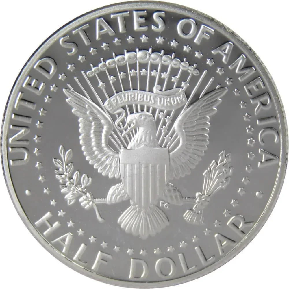 1996 S Kennedy Half Dollar Choice Proof 90% Silver 50c US Coin Collectible