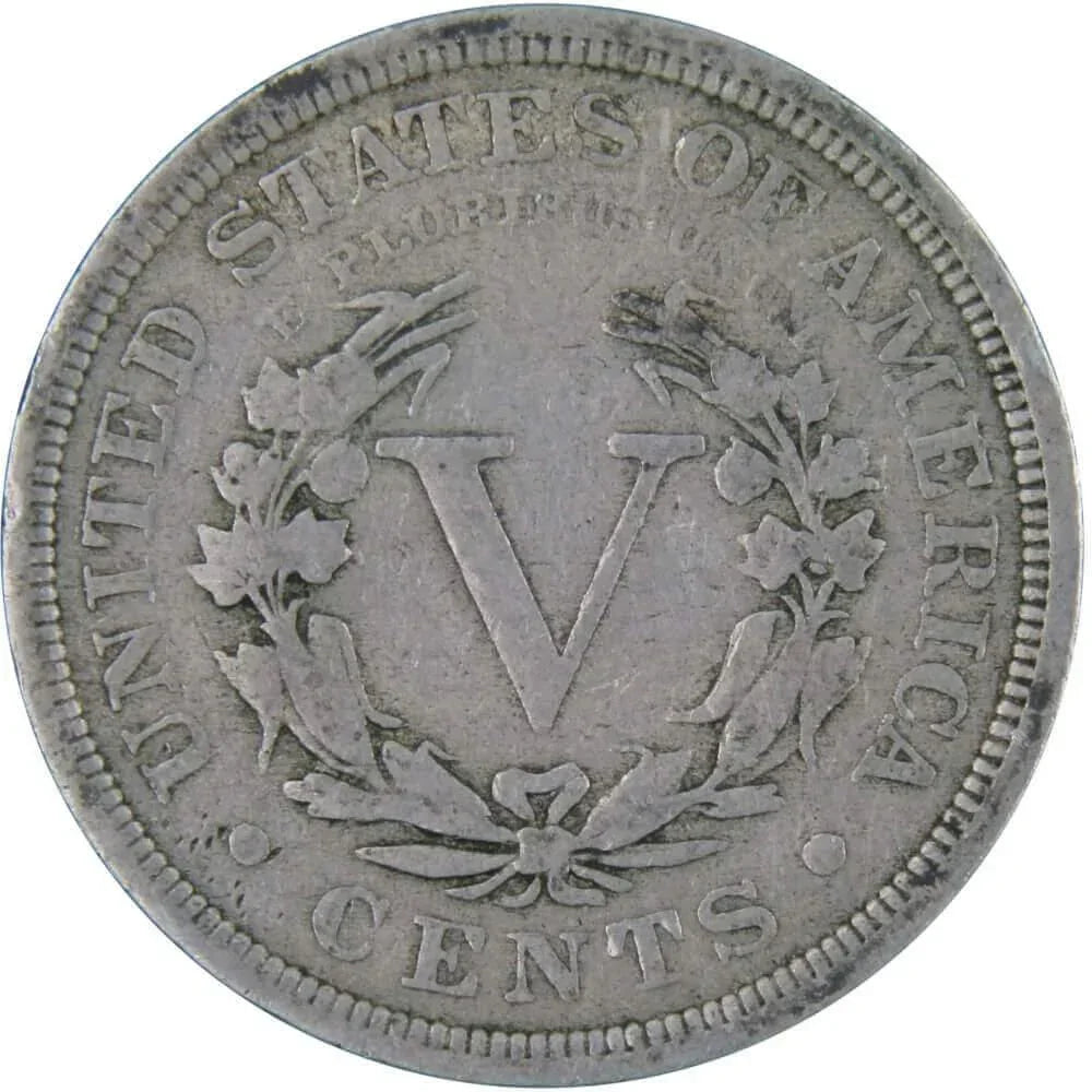 1905 Liberty Head V Nickel 5 Cent Piece AF About Fine 5c US Coin Collectible