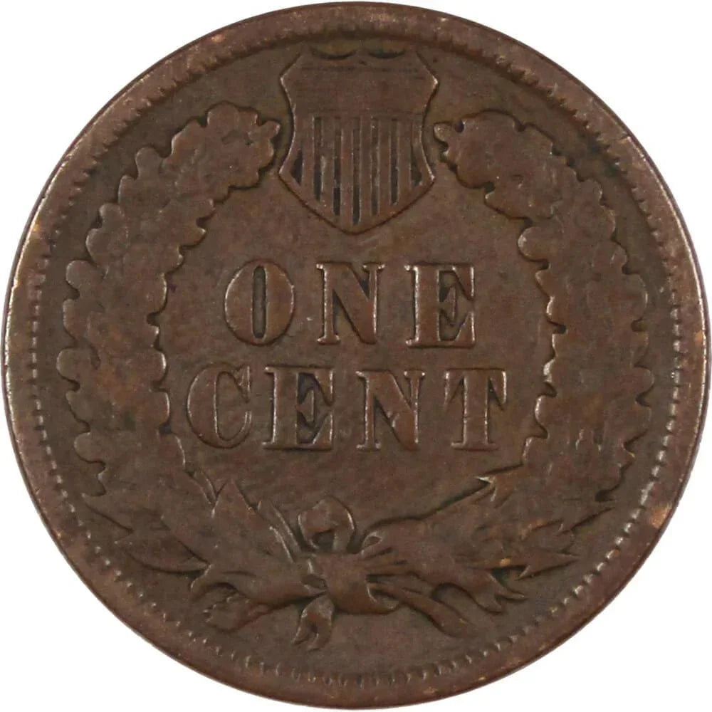 1893 Indian Head Cent G Good Bronze Penny 1c Coin Collectible