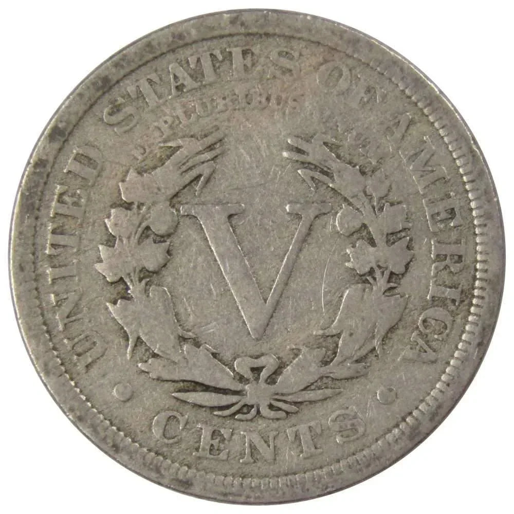 1909 Liberty Head V Nickel 5 Cent Piece G Good 5c US Coin Collectible
