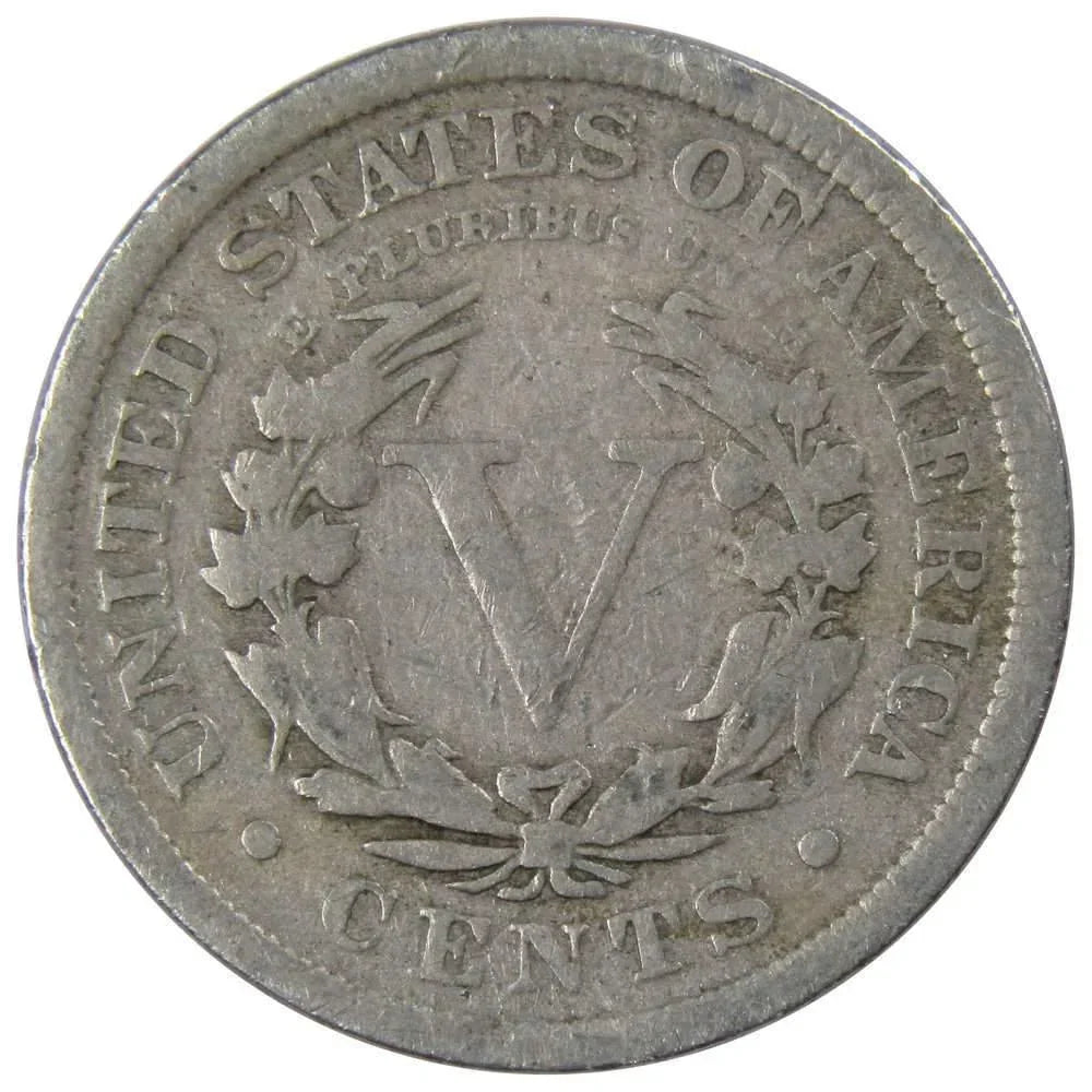 1910 Liberty Head V Nickel 5 Cent Piece VG Very Good 5c US Coin Collectible