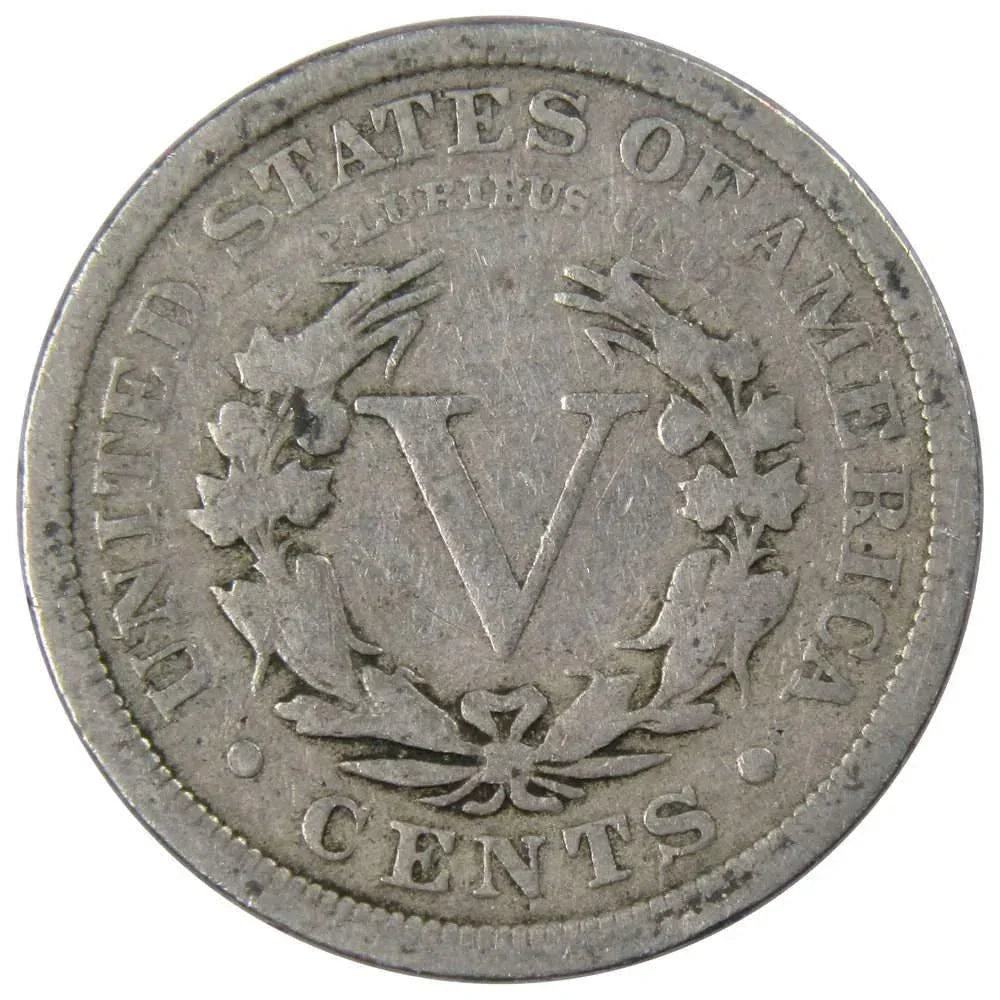 1911 Liberty Head V Nickel 5 Cent Piece G Good 5c US Coin Collectible